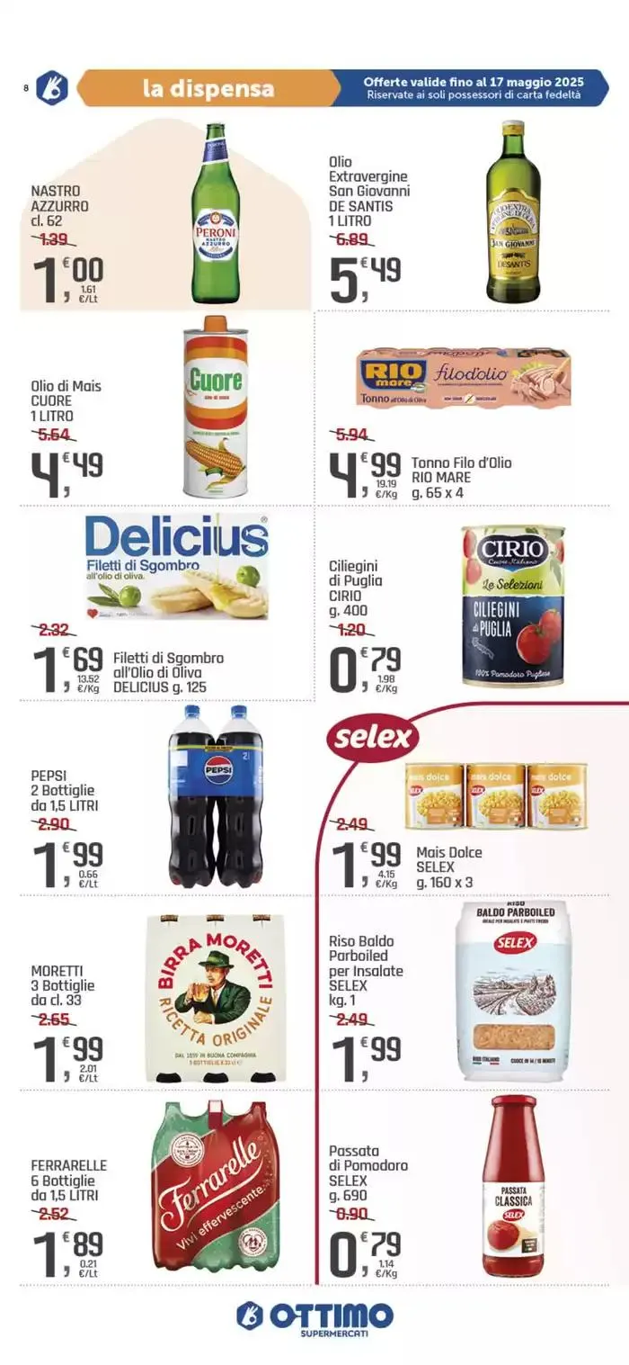 Offerte valide dall'8 al 17 maggio da 8 maggio a 17 maggio di 2025 - Pagina del volantino 8