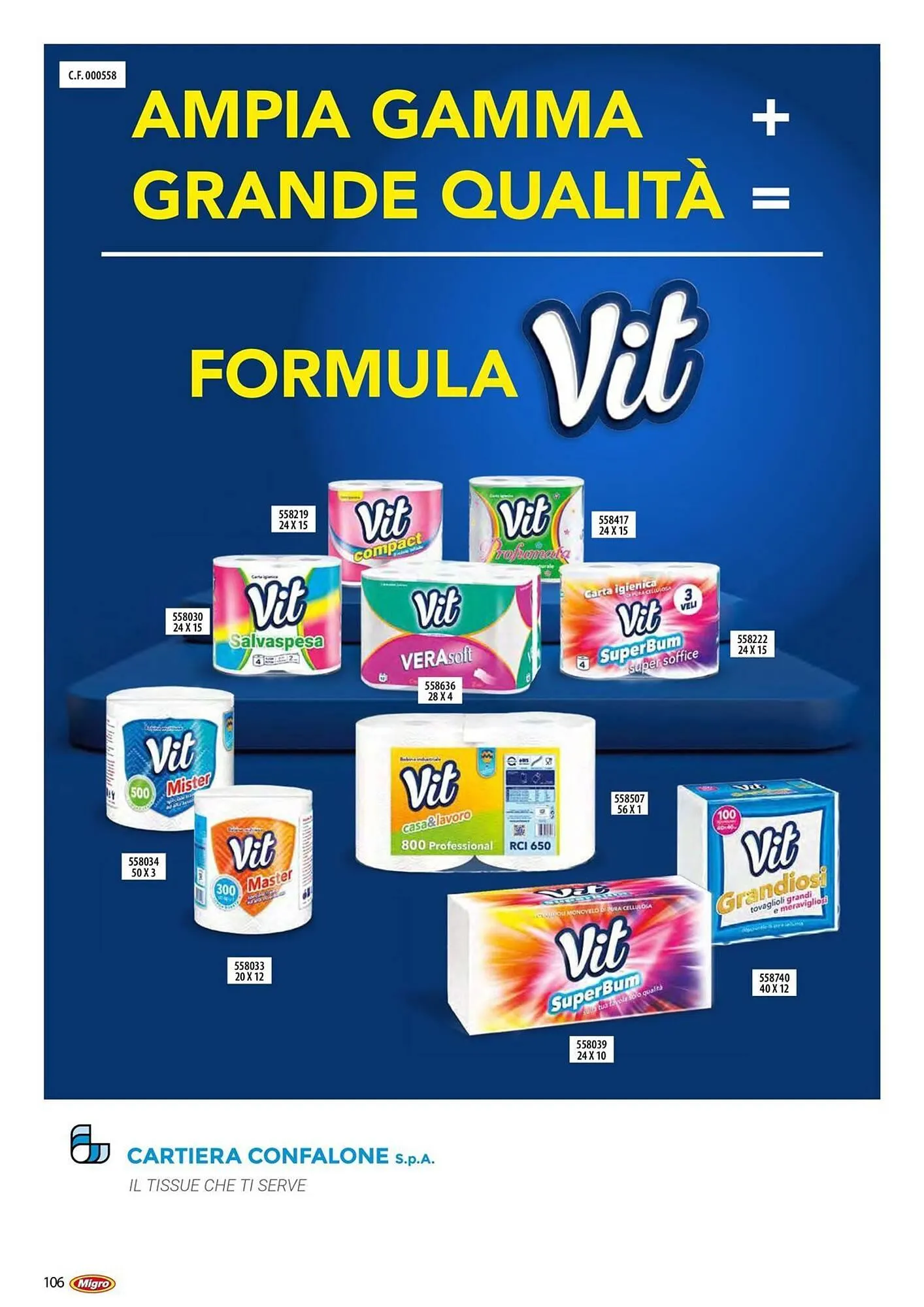 Volantino Migro da 27 febbraio a 31 agosto di 2026 - Pagina del volantino 106