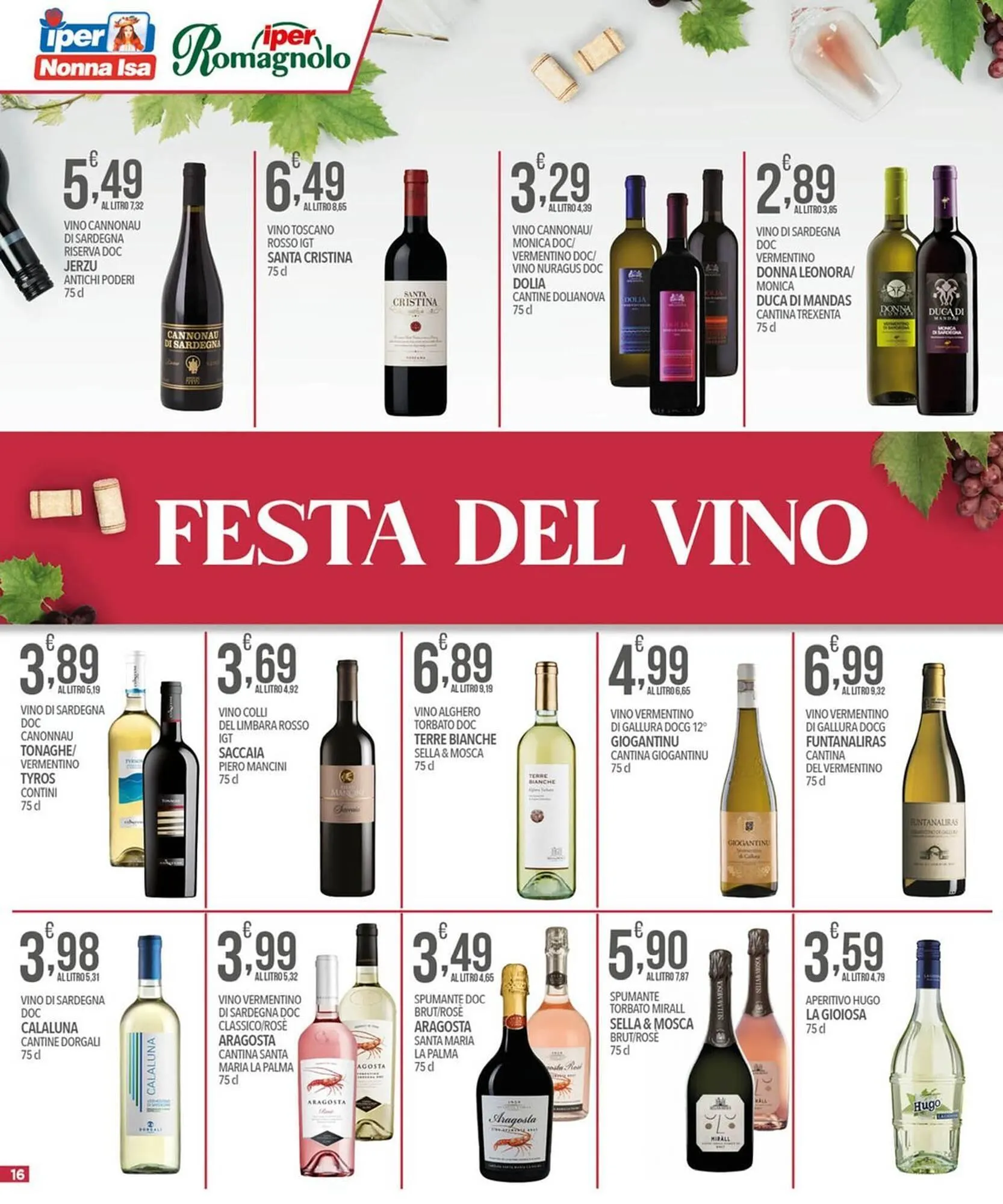 Volantino Iper Nonna Isa da 30 ottobre a 6 novembre di 2025 - Pagina del volantino 16