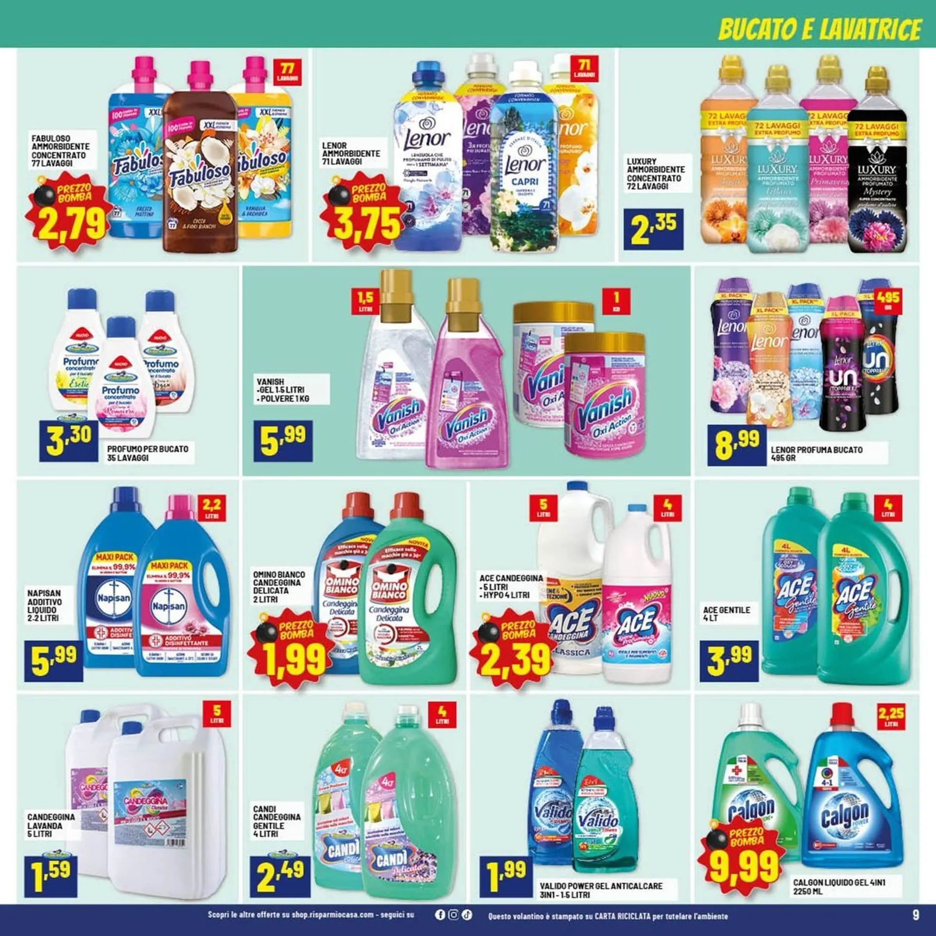 Volantino Risparmio Casa da 19 febbraio a 8 marzo di 2026 - Pagina del volantino 9