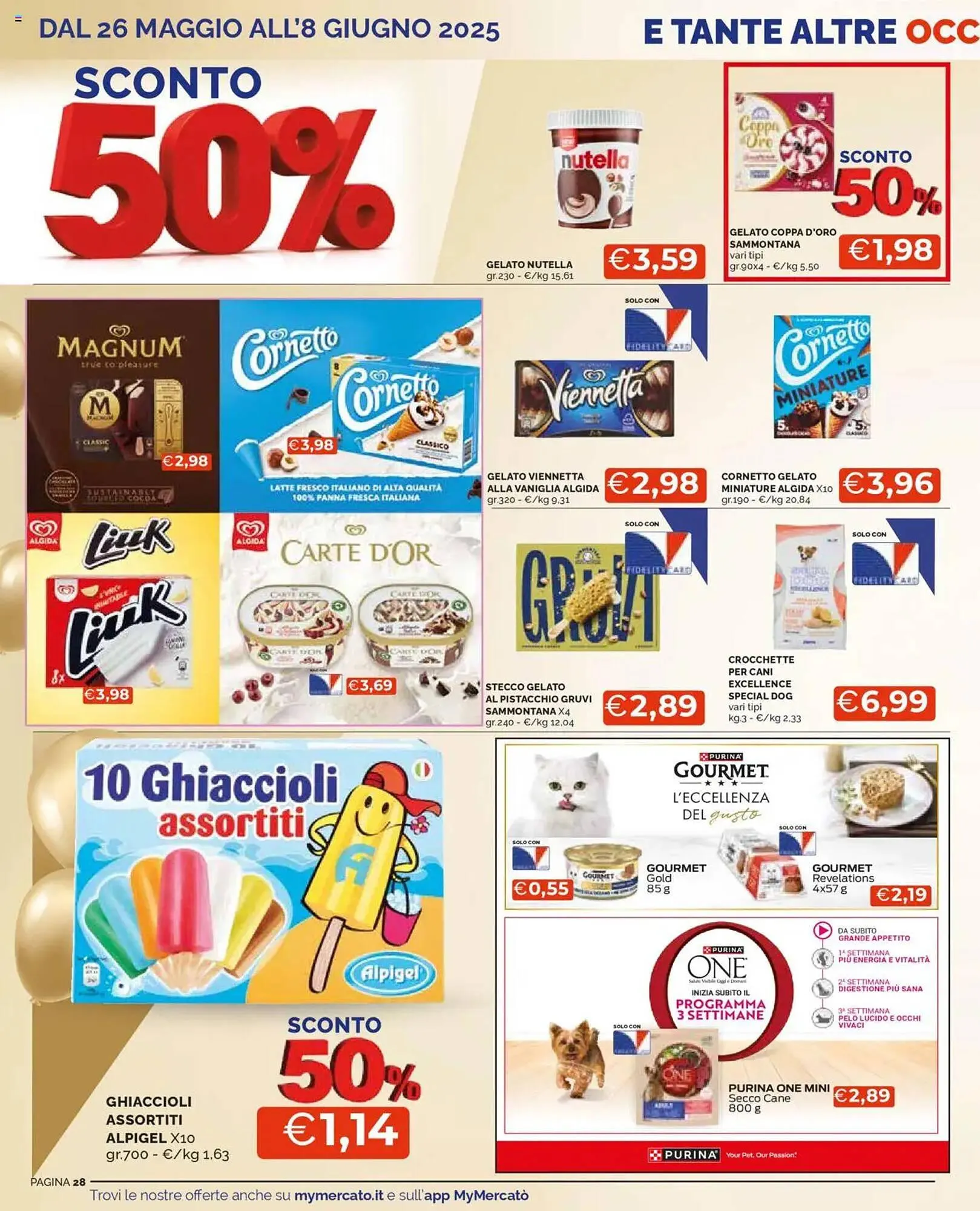 Volantino Mercatò da 26 maggio a 22 giugno di 2025 - Pagina del volantino 28