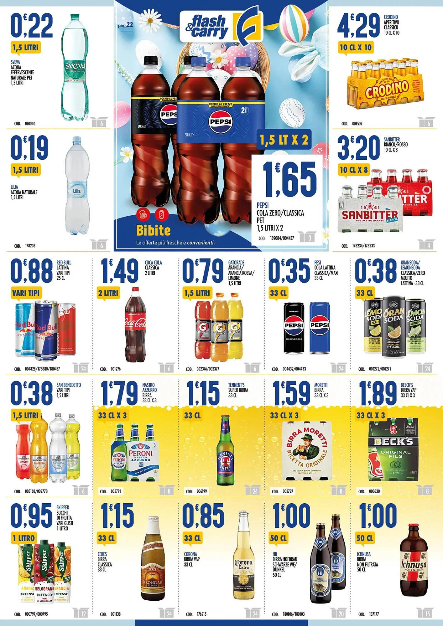 Volantino Flash & Carry da 3 aprile a 19 aprile di 2025 - Pagina del volantino 22