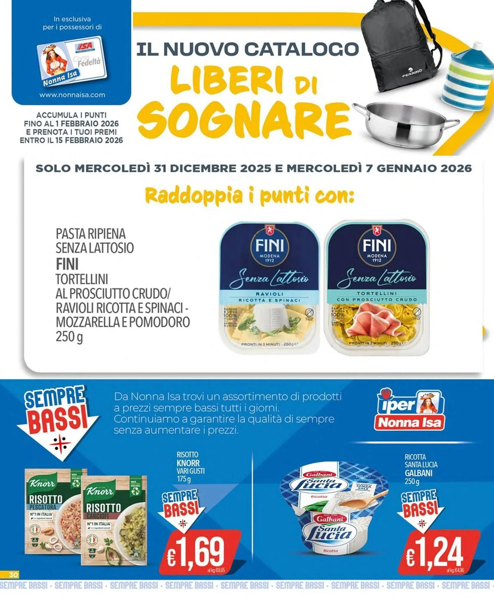 Volantino Iper Nonna Isa da 30 dicembre a 7 gennaio di 2026 - Pagina del volantino 30
