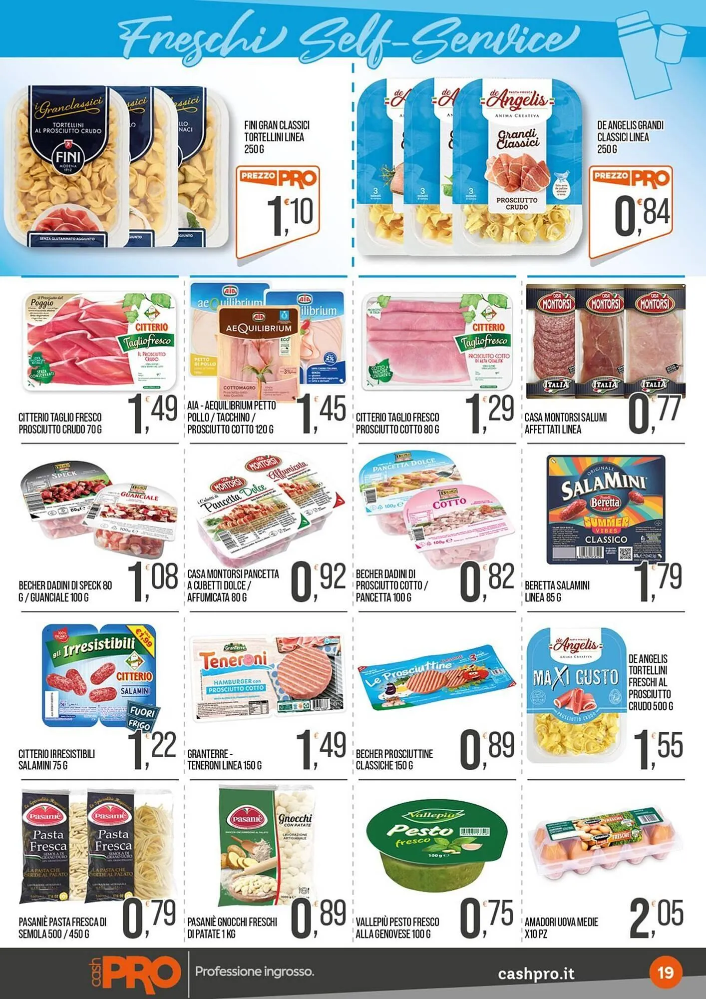 Volantino Cash pro da 15 dicembre a 24 dicembre di 2025 - Pagina del volantino 19