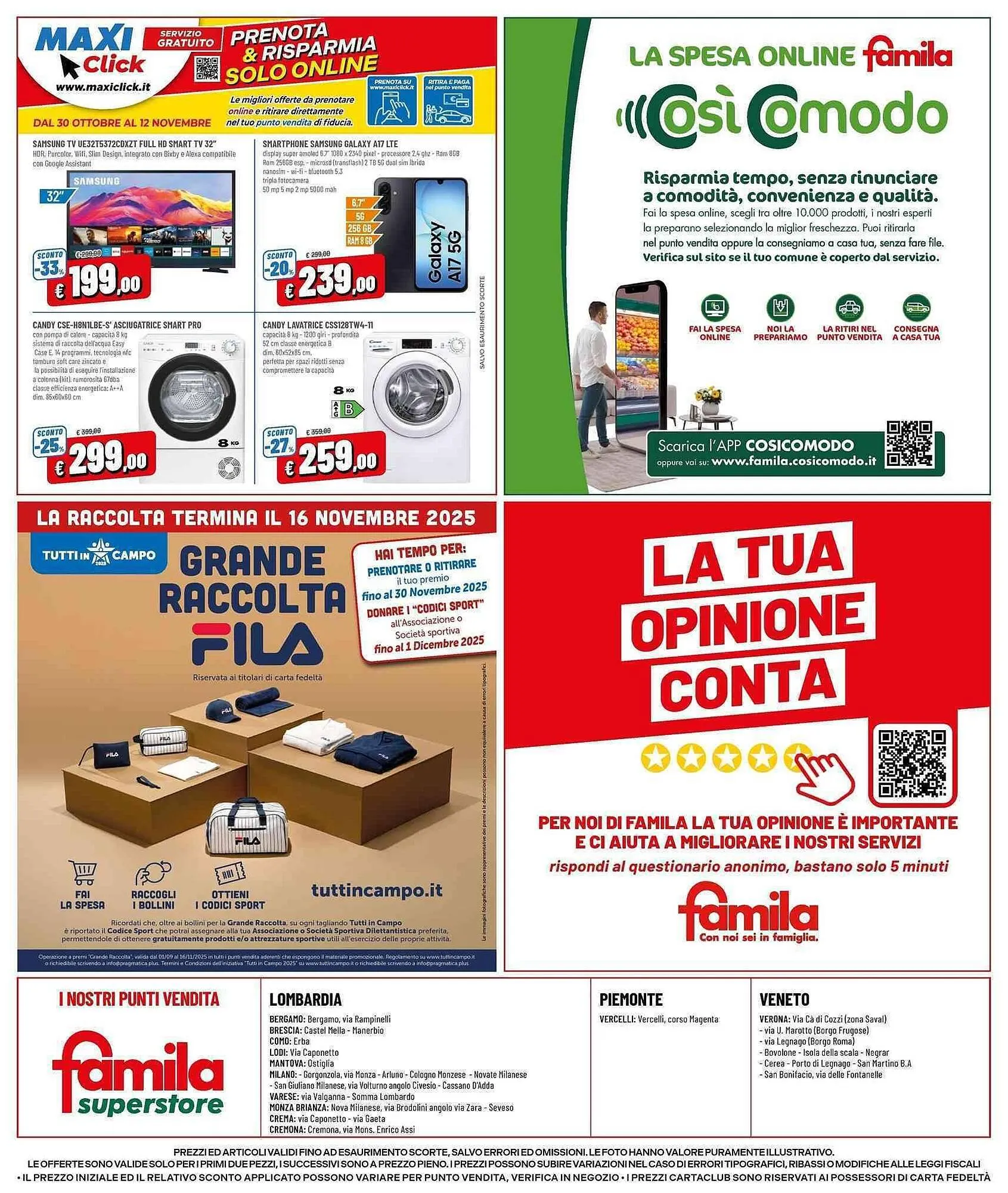 Volantino Famila Superstore da 30 ottobre a 12 novembre di 2025 - Pagina del volantino 24