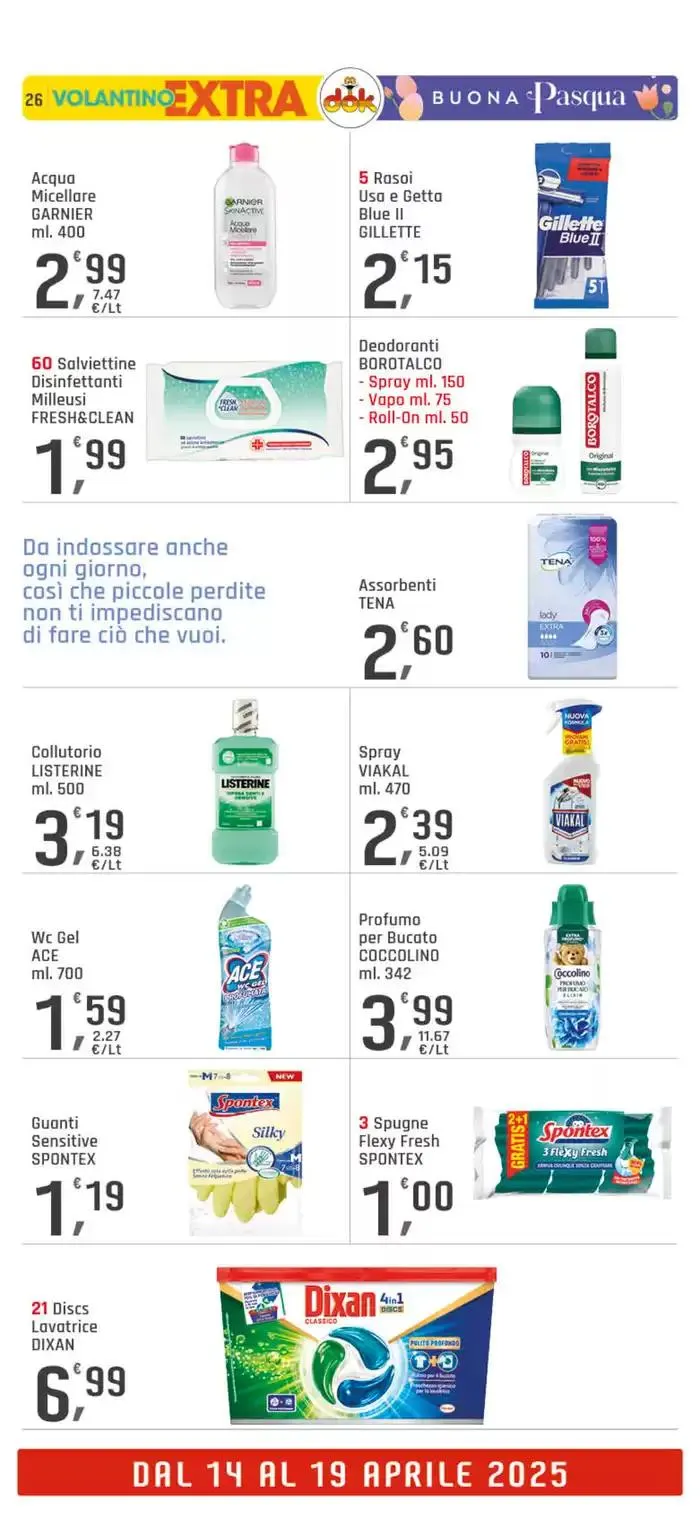 Buona Pasqua da 10 aprile a 19 aprile di 2025 - Pagina del volantino 26