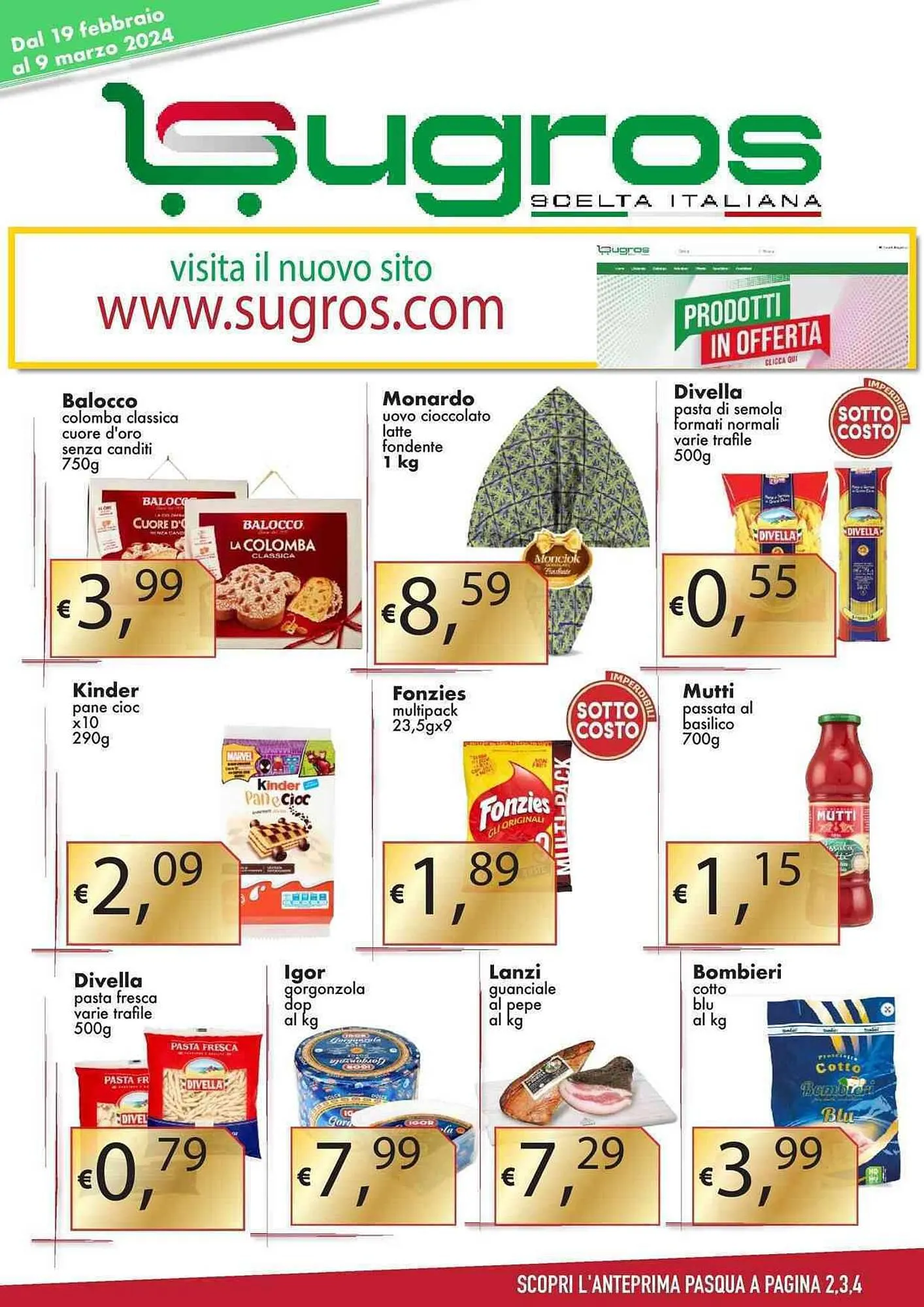 Volantino Sugros da 19 febbraio a 9 marzo di 2024 - Pagina del volantino 