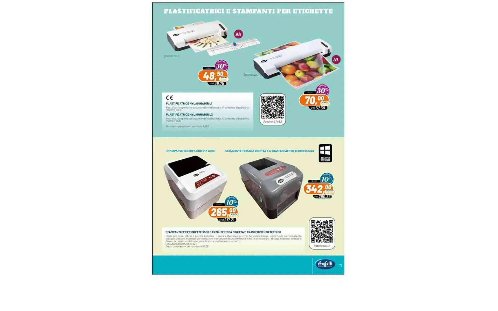 Volantino Buffetti da 18 settembre a 31 ottobre di 2023 - Pagina del volantino 7