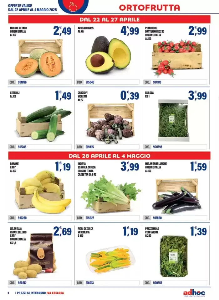 Offerte valide dal 22 aprile al 4 maggio da 22 aprile a 4 maggio di 2025 - Pagina del volantino 2