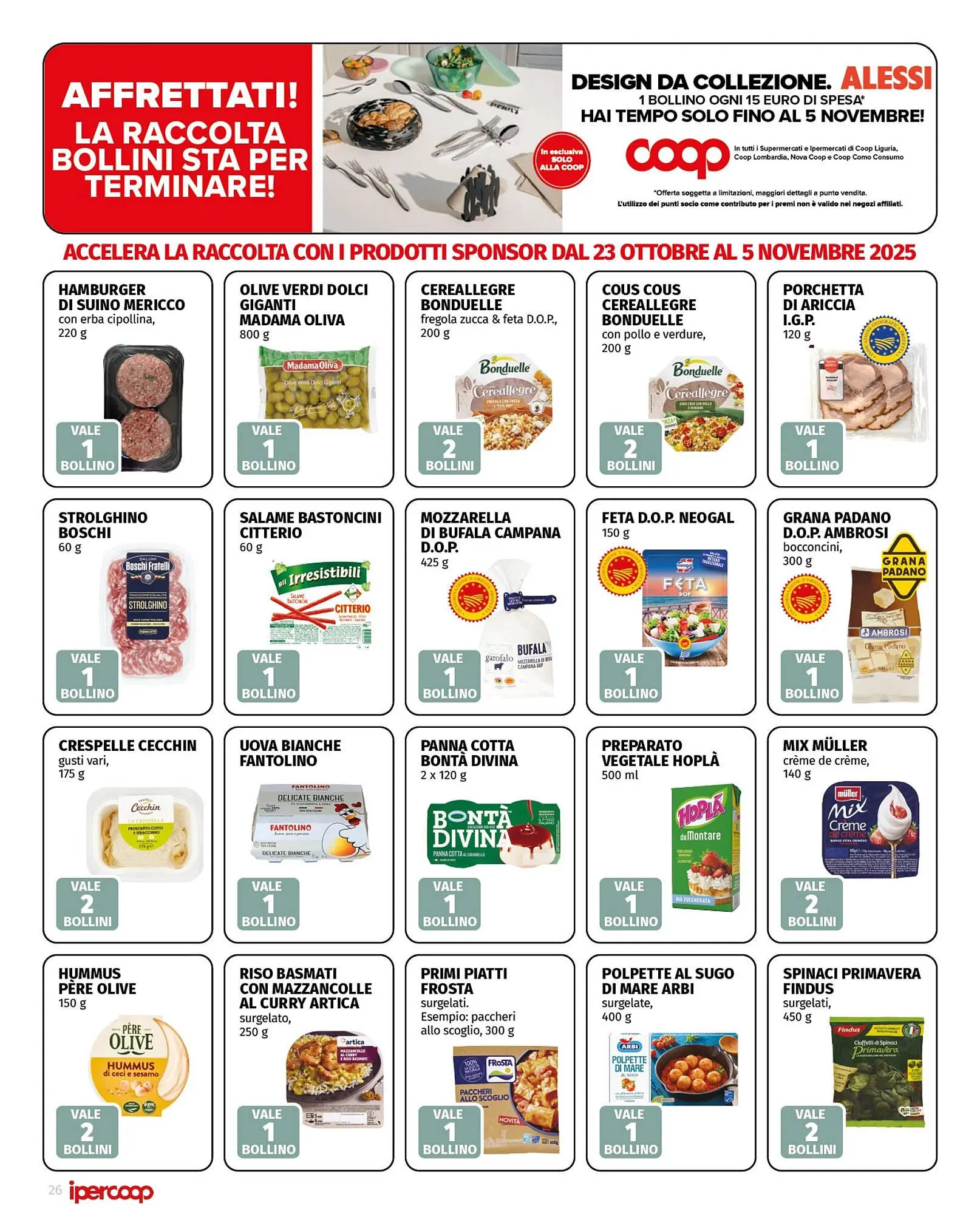 Volantino Ipercoop da 23 ottobre a 5 novembre di 2025 - Pagina del volantino 26