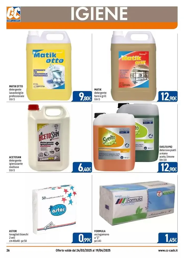 Professional da 24 marzo a 19 aprile di 2025 - Pagina del volantino 26