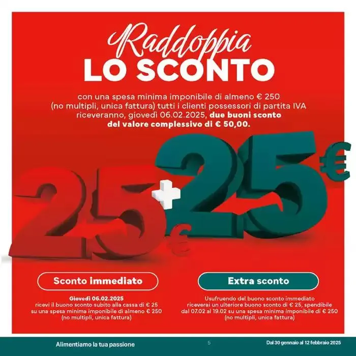 Occasioni Horeca da 30 gennaio a 12 febbraio di 2025 - Pagina del volantino 5