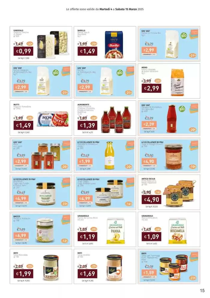 Sana, veloce, facile, unica! da 4 marzo a 15 marzo di 2025 - Pagina del volantino 15