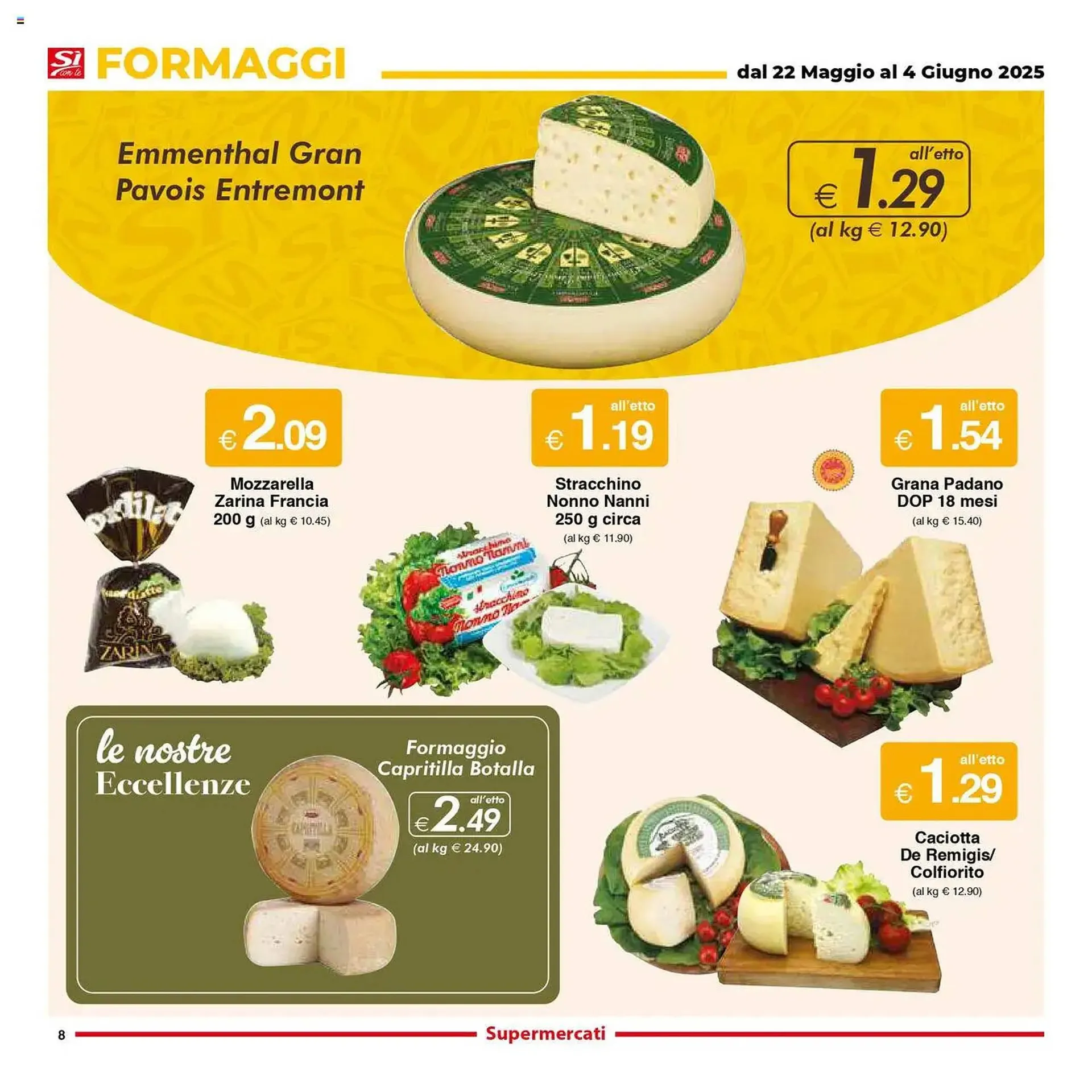 Volantino Sì con te da 22 maggio a 4 giugno di 2025 - Pagina del volantino 8