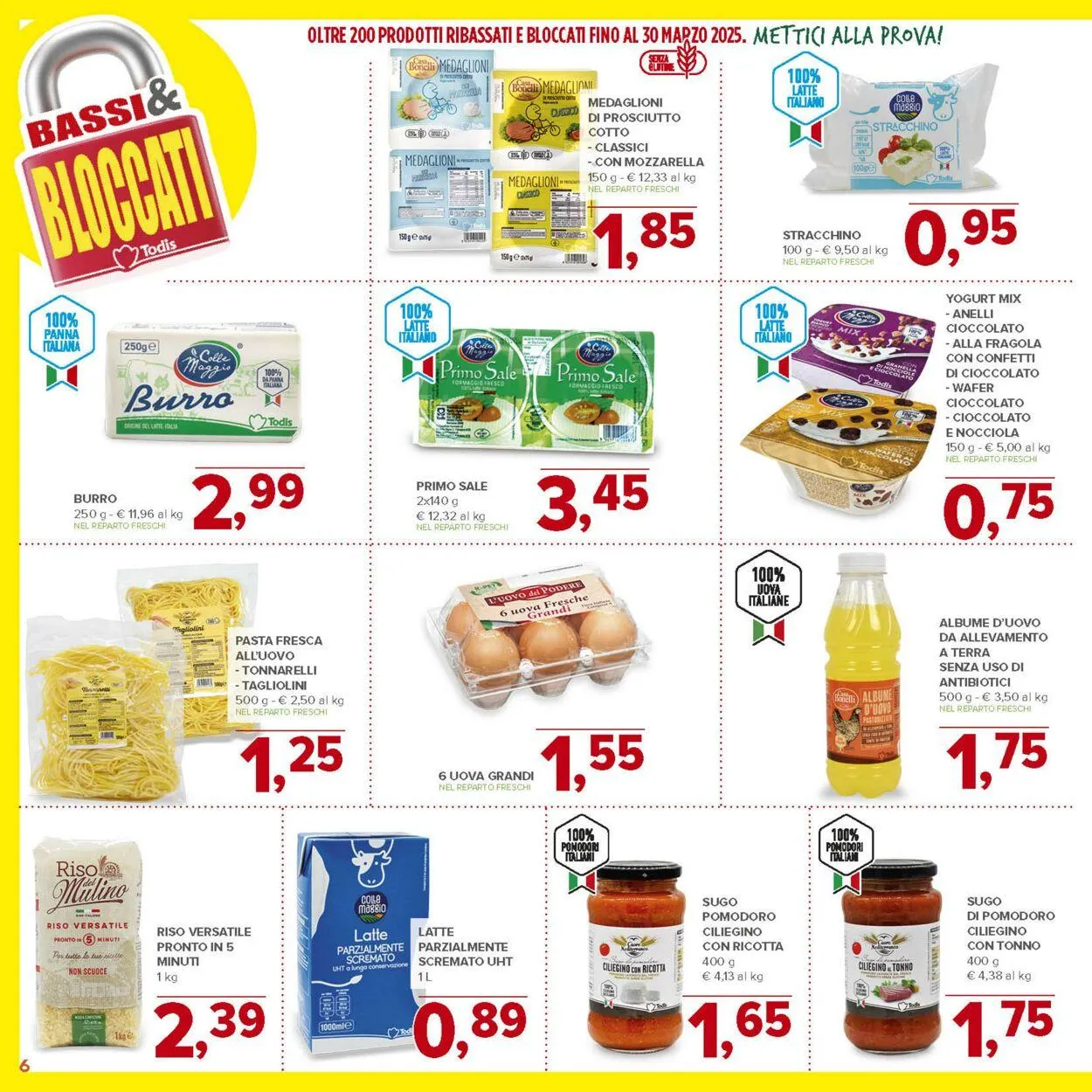 Todis Volantino attuale da 2 aprile a 16 aprile di 2025 - Pagina del volantino 6
