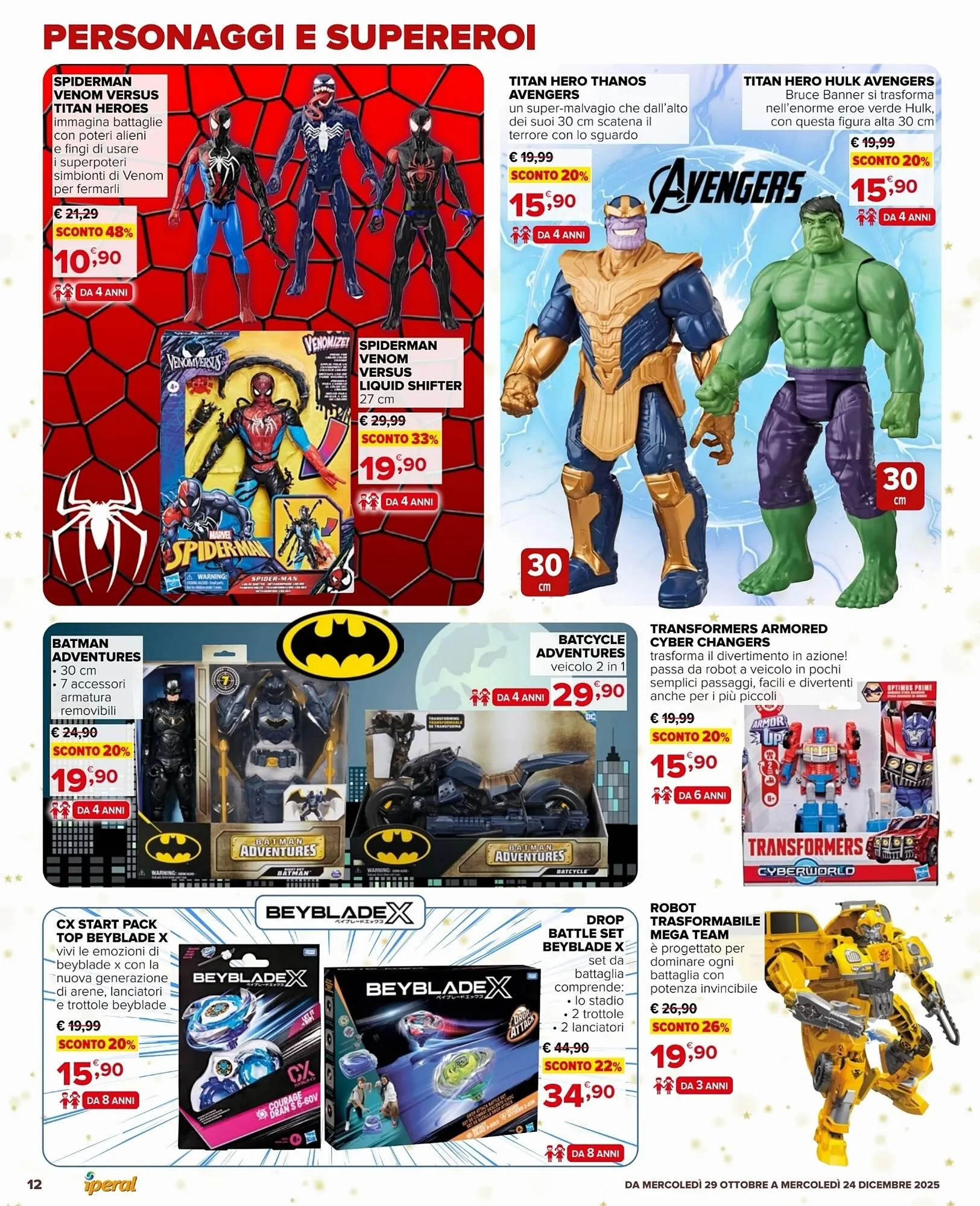 Volantino Iperal da 29 ottobre a 24 dicembre di 2025 - Pagina del volantino 12