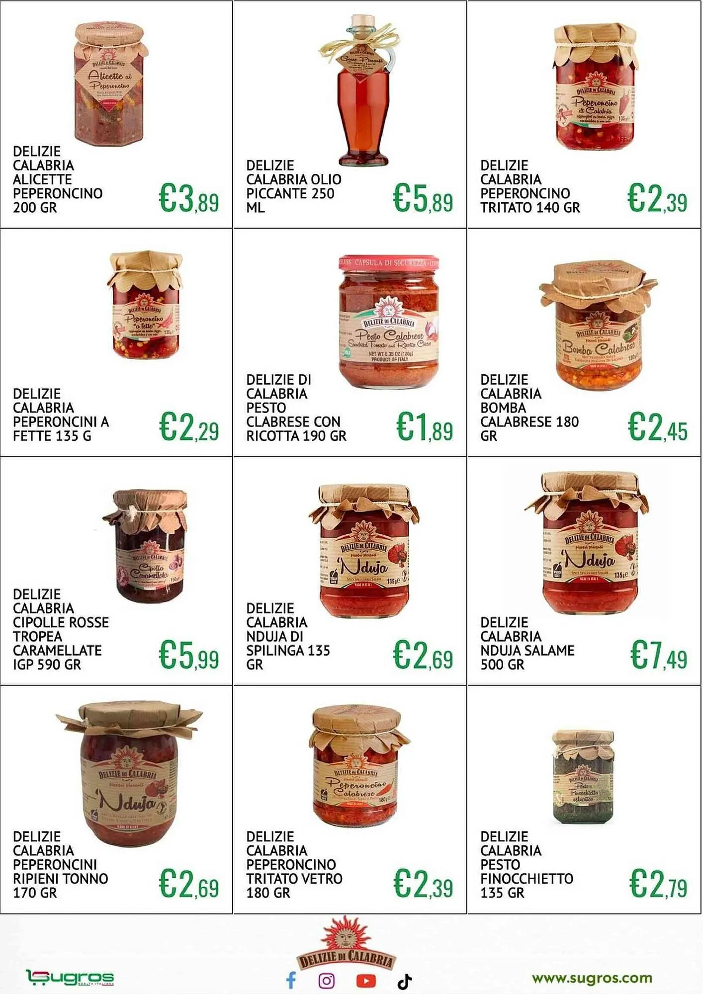 Volantino Sugros da 19 aprile a 9 maggio di 2026 - Pagina del volantino 23
