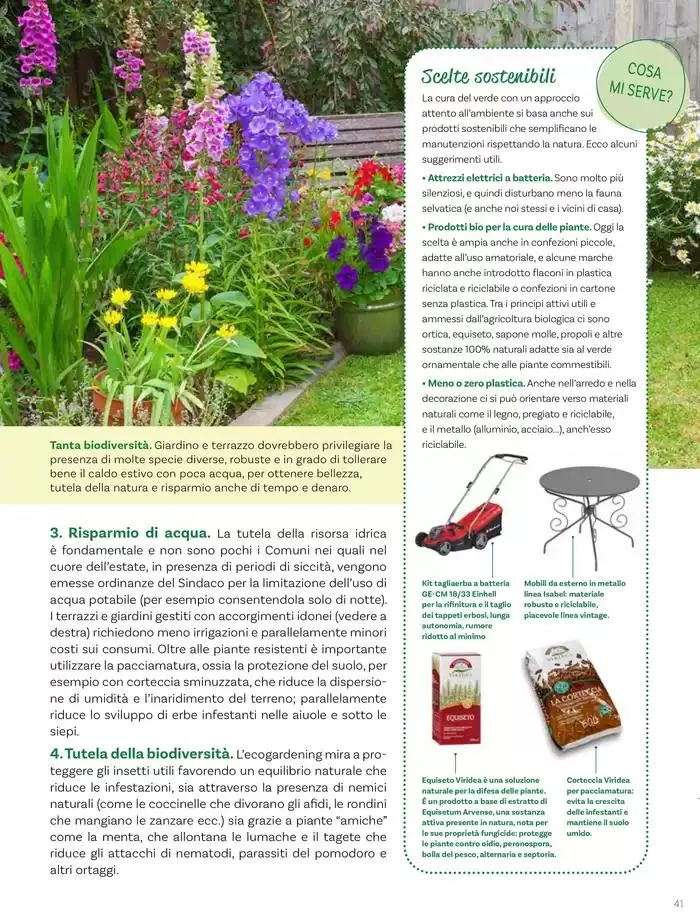 Idee per la vita all' aperto da 18 aprile a 18 maggio di 2025 - Pagina del volantino 41