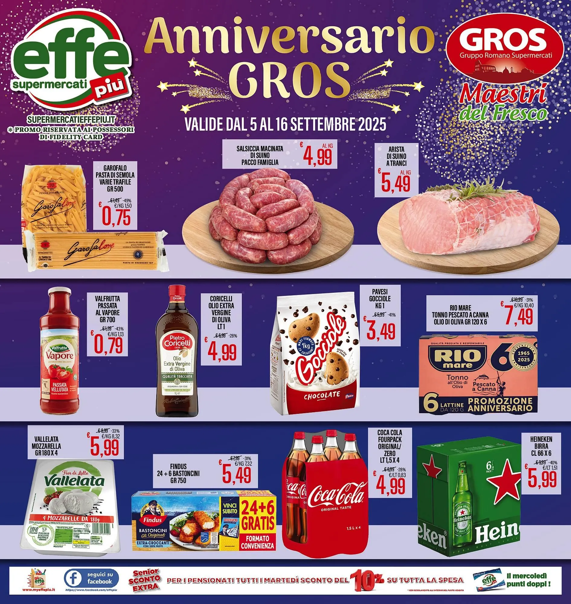 Volantino Supermercati EffePiù da 5 settembre a 16 settembre di 2025 - Pagina del volantino 1