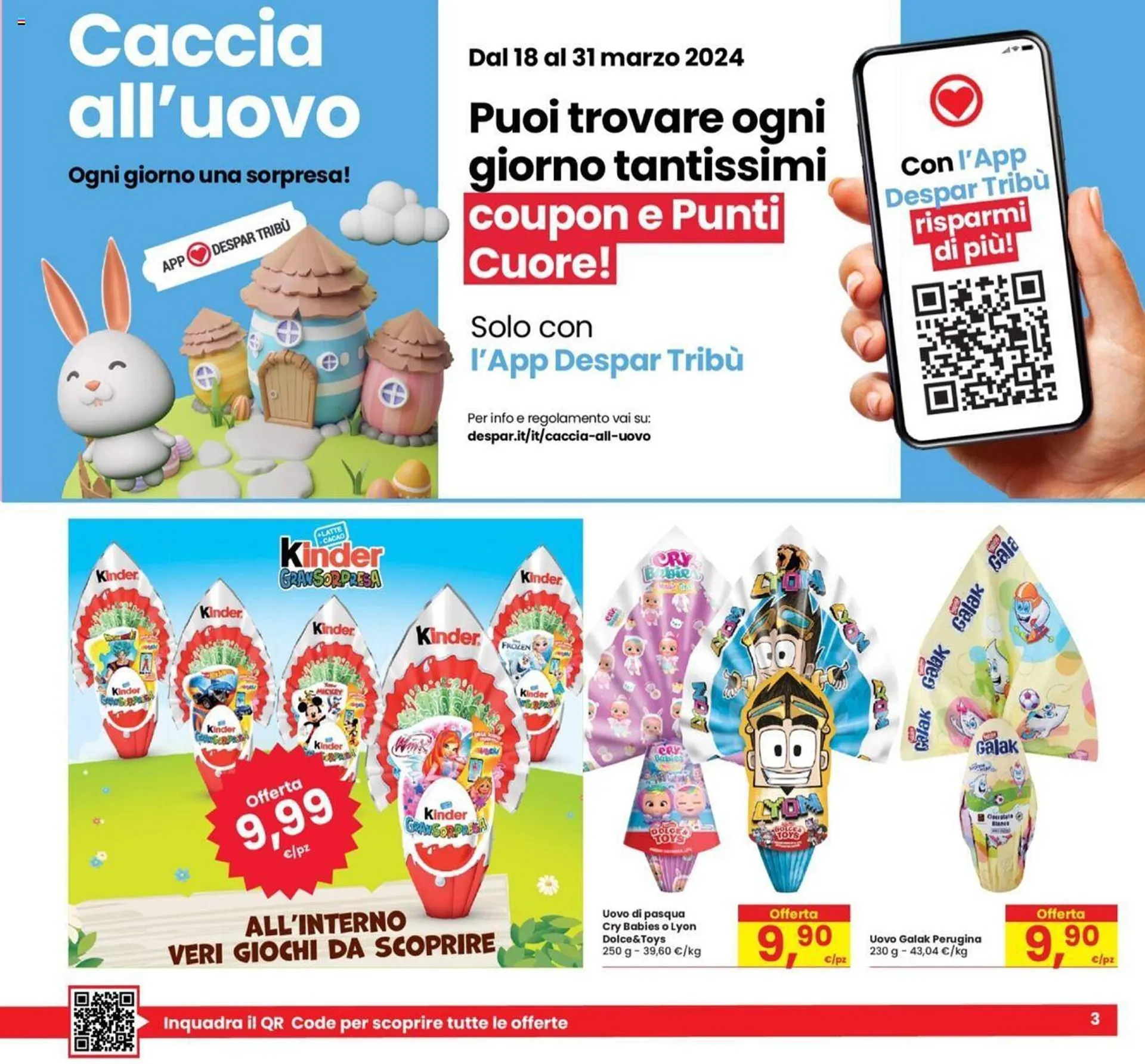 Volantino Eurospar da 18 marzo a 3 aprile di 2024 - Pagina del volantino 3