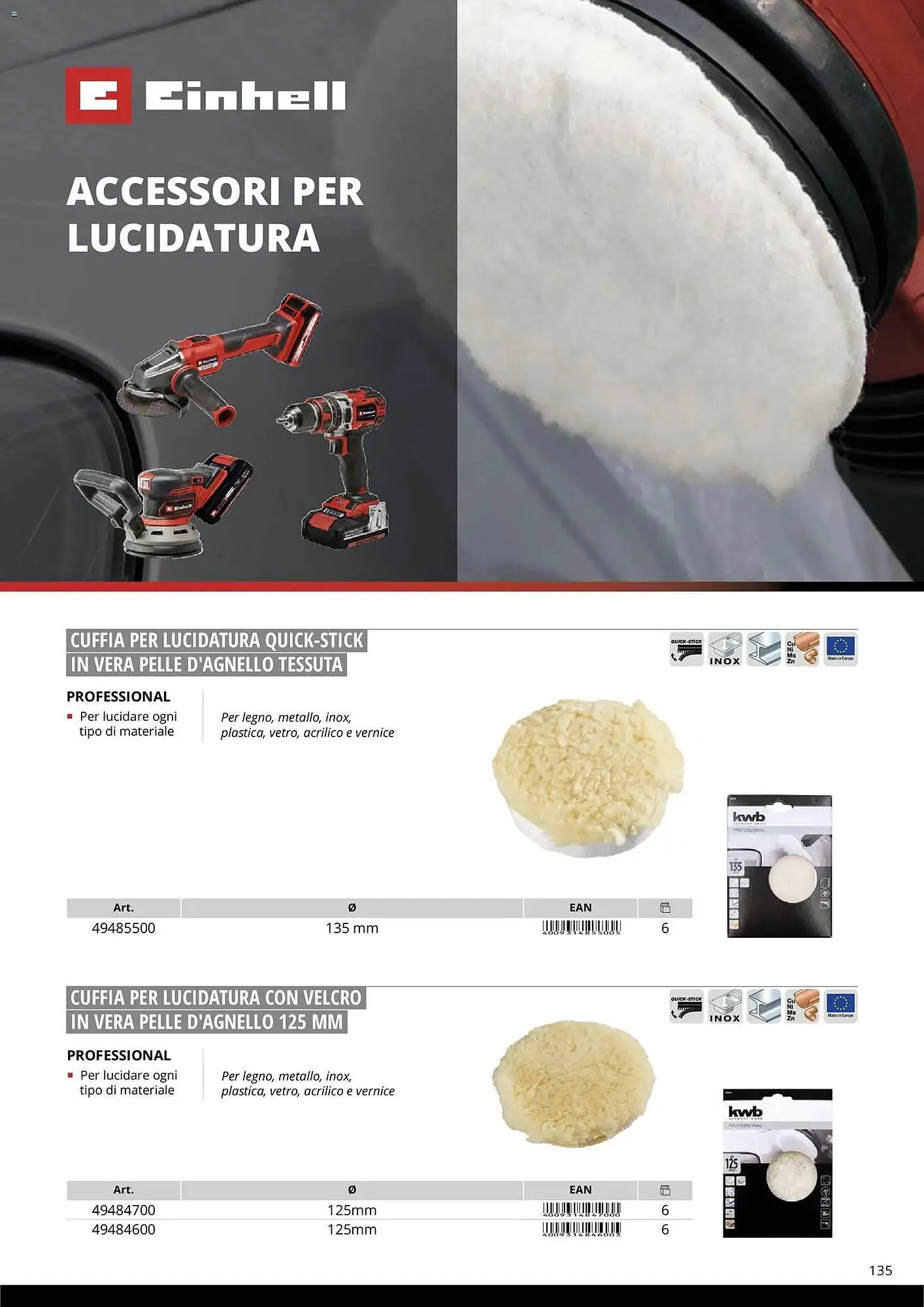 Volantino Einhell da 17 marzo a 31 dicembre di 2026 - Pagina del volantino 137