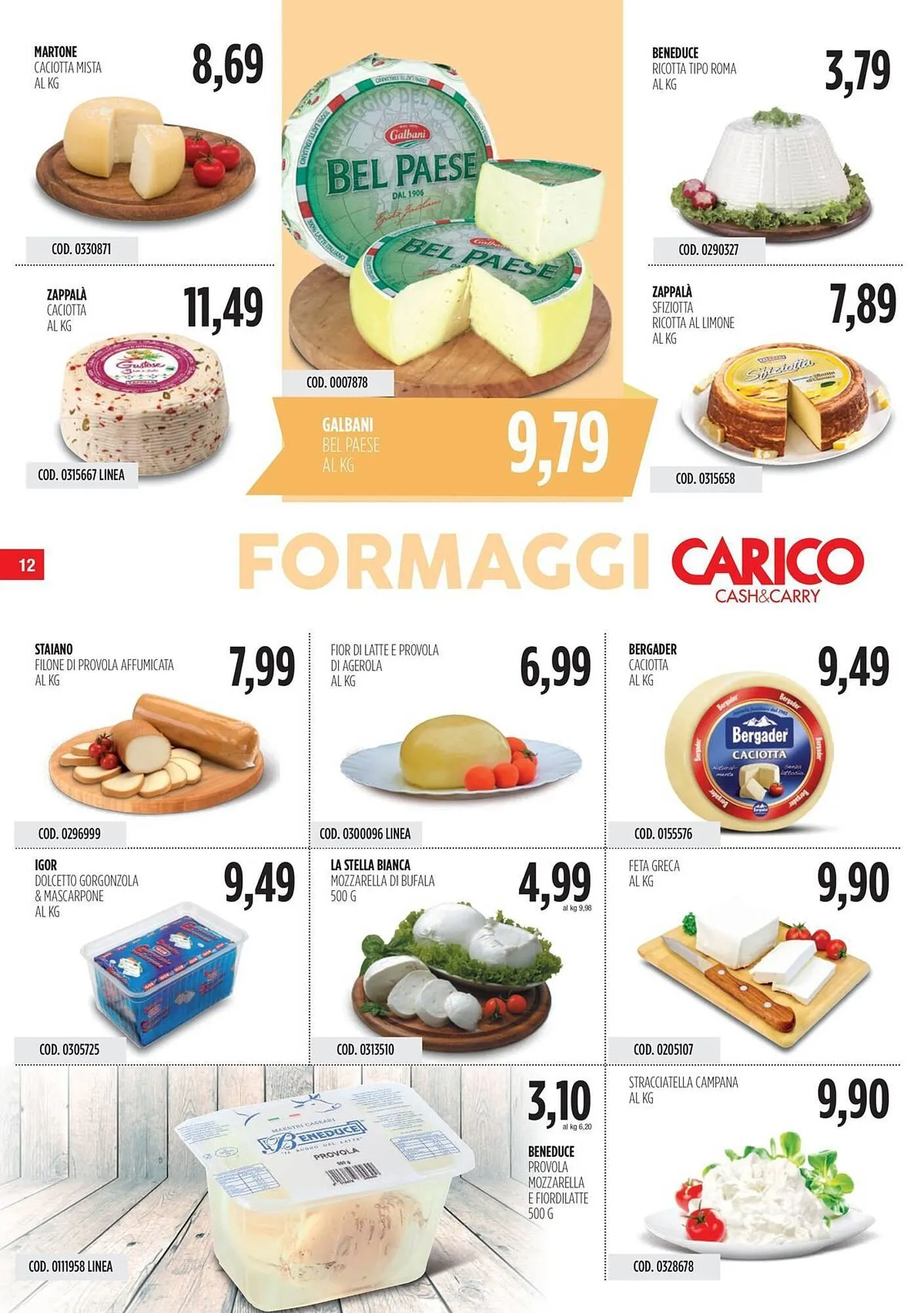 Volantino Carico Cash & Carry da 3 luglio a 16 luglio di 2025 - Pagina del volantino 12