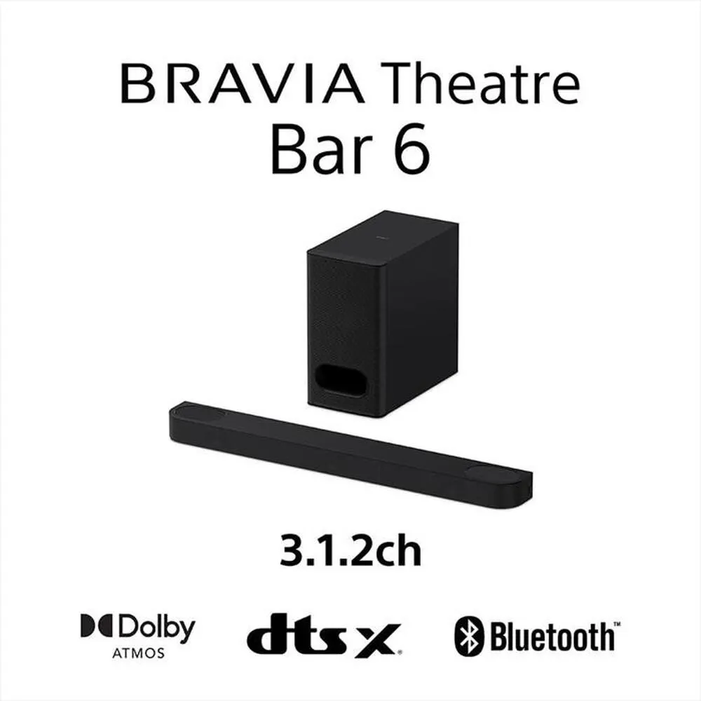 SONY - BRAVIA Theatre Bar 6 HTBD60.CEL-Nero