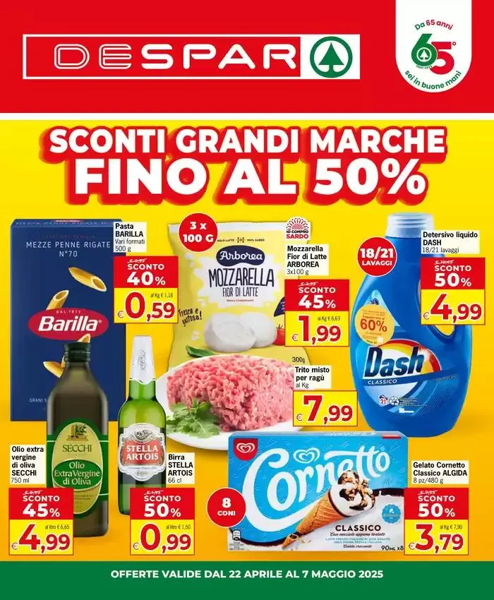 Fino al 50% da 22 aprile a 7 maggio di 2025 - Pagina del volantino 1
