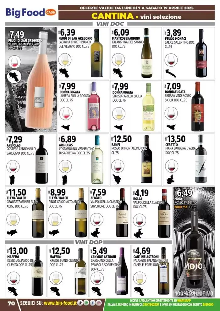 Buona Pasqua da 7 aprile a 19 aprile di 2025 - Pagina del volantino 70