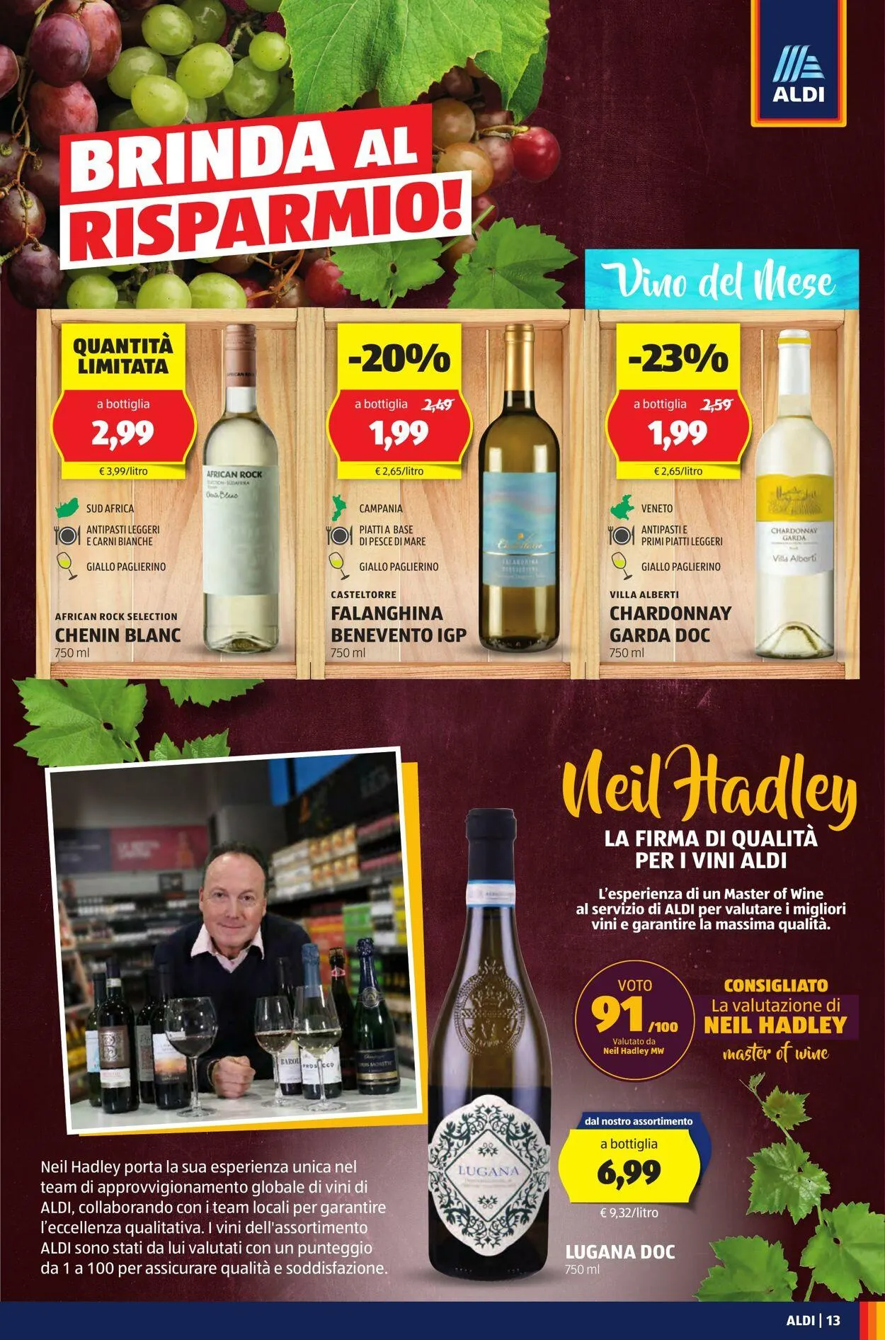Aldi Volantino attuale da 30 giugno a 6 luglio di 2025 - Pagina del volantino 13