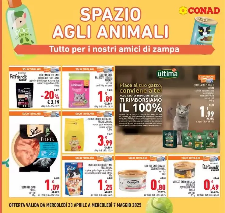 Speciale Conad da 23 aprile a 7 maggio di 2025 - Pagina del volantino 20