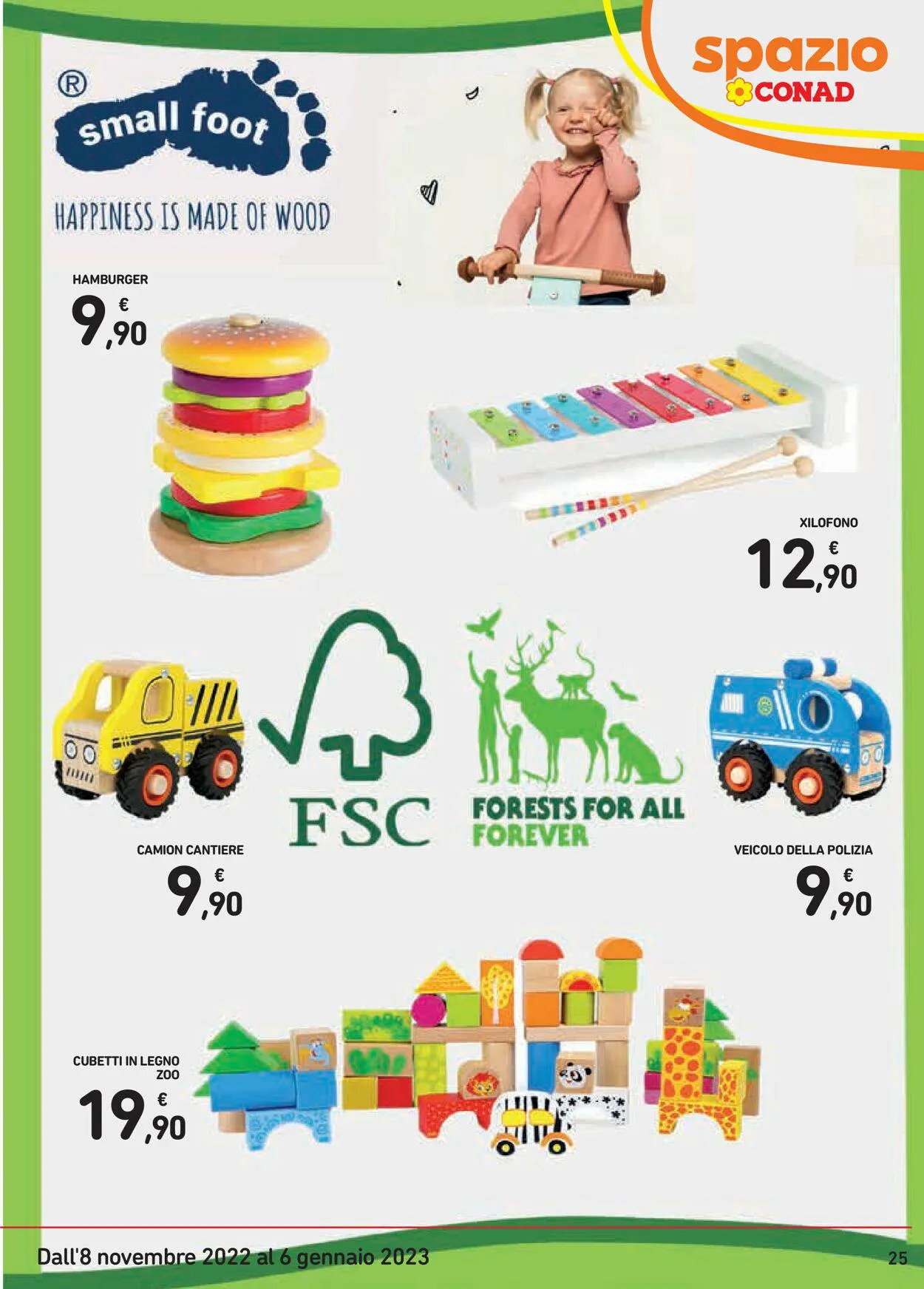 Conad Volantino attuale da 22 gennaio a 6 gennaio di 2025 - Pagina del volantino 25