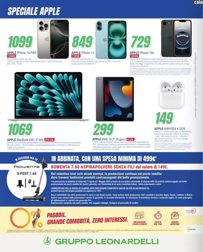 Subito per te L'aspirapolvere da 17 aprile a 7 maggio di 2025 - Pagina del volantino 32