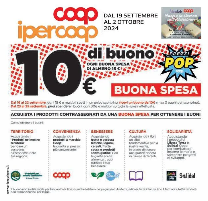 Prezzi pop da 19 settembre a 2 ottobre di 2024 - Pagina del volantino 1