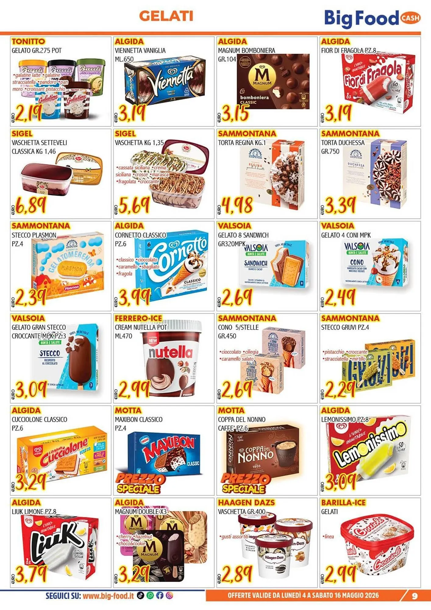 Volantino Big Food da 4 maggio a 16 maggio di 2026 - Pagina del volantino 9