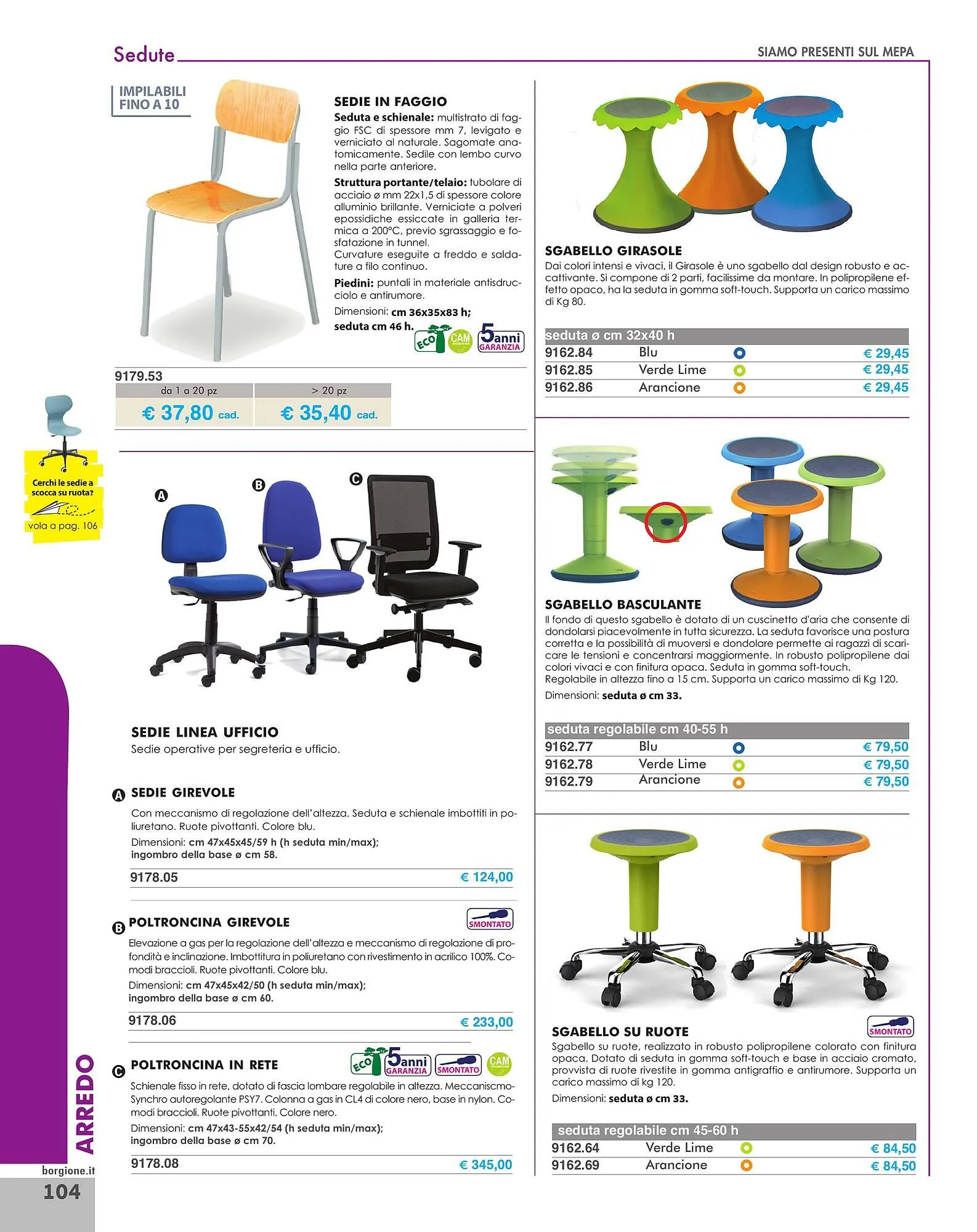 Volantino Borgione Sport da 31 dicembre a 31 dicembre di 2025 - Pagina del volantino 104