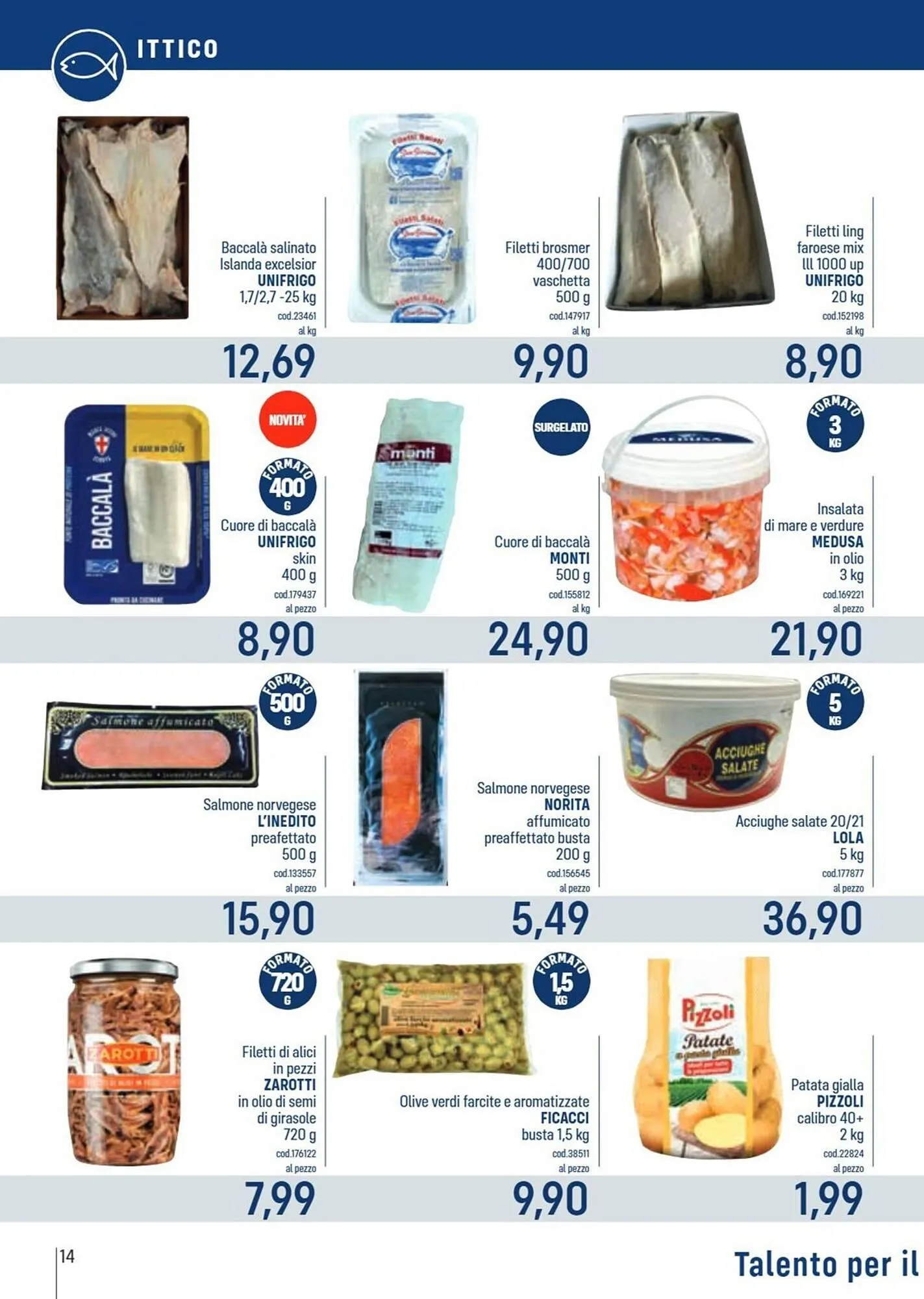 Volantino Talento Professional Store da 22 dicembre a 4 gennaio di 2026 - Pagina del volantino 14