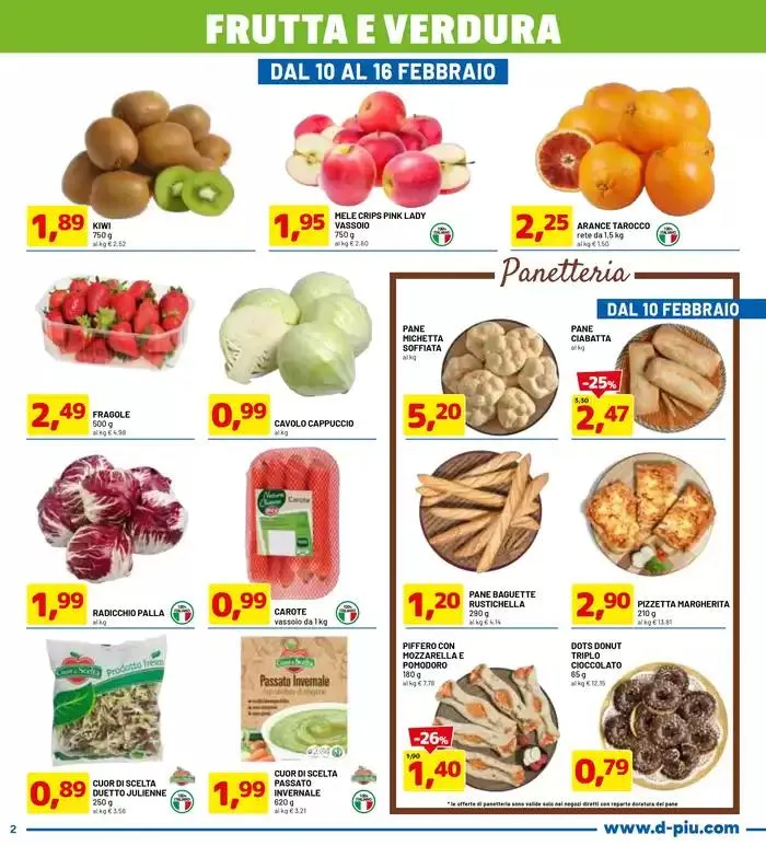 14 giorni di follia da 10 febbraio a 23 febbraio di 2025 - Pagina del volantino 2