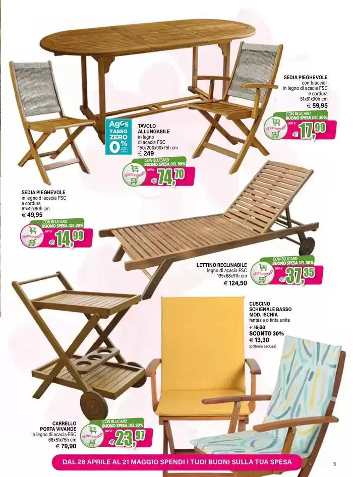 Vado e Torno Aria Aperta da 27 marzo a 27 aprile di 2025 - Pagina del volantino 5