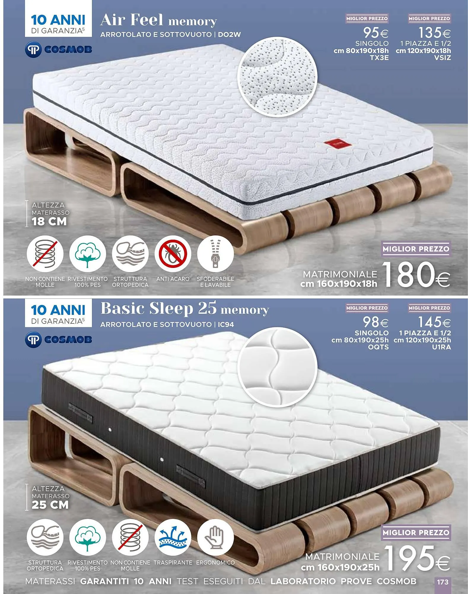 Volantino Mondo Convenienza da 1 aprile a 1 settembre di 2024 - Pagina del volantino 173