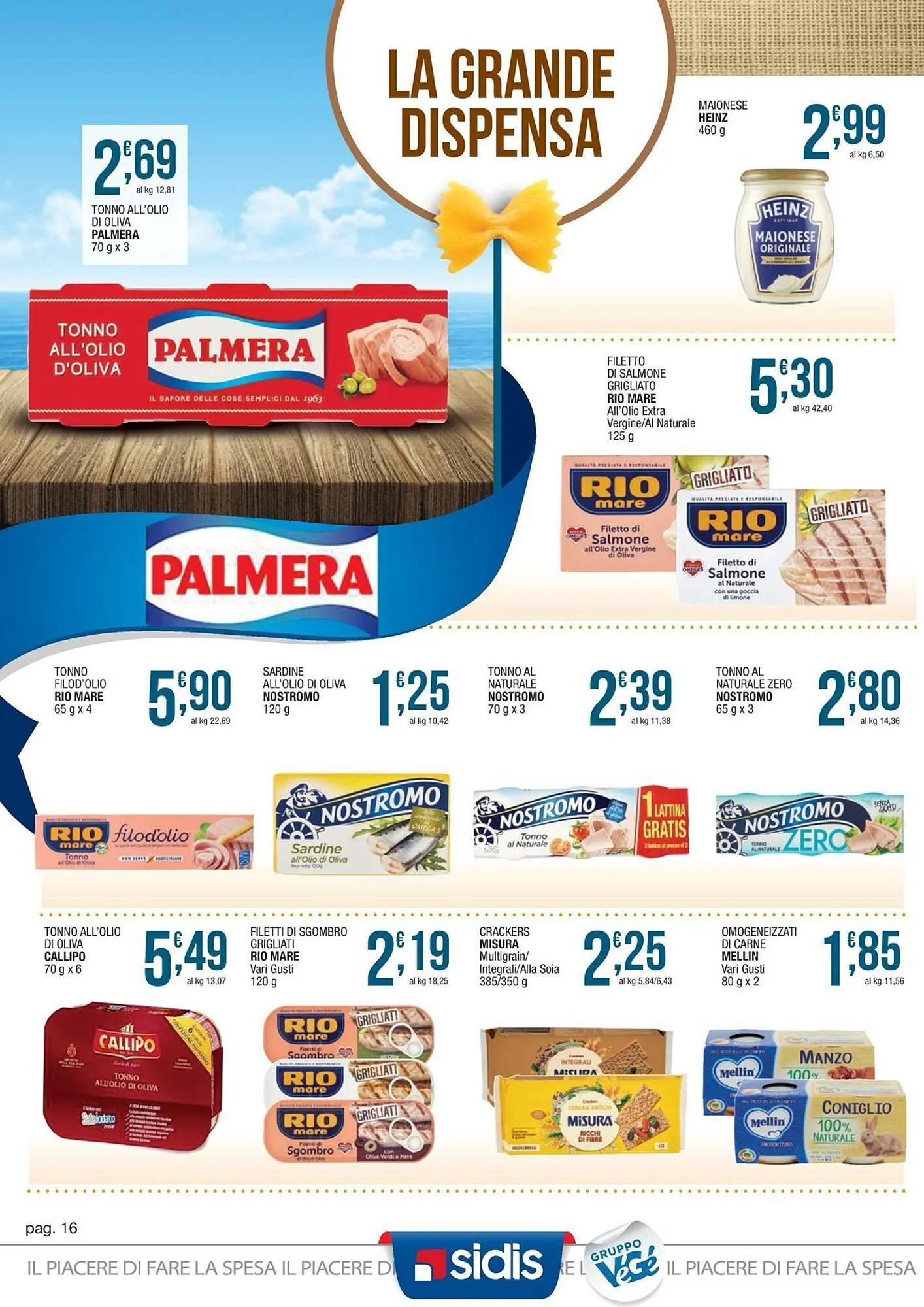 Volantino Sidis da 12 agosto a 23 agosto di 2025 - Pagina del volantino 16