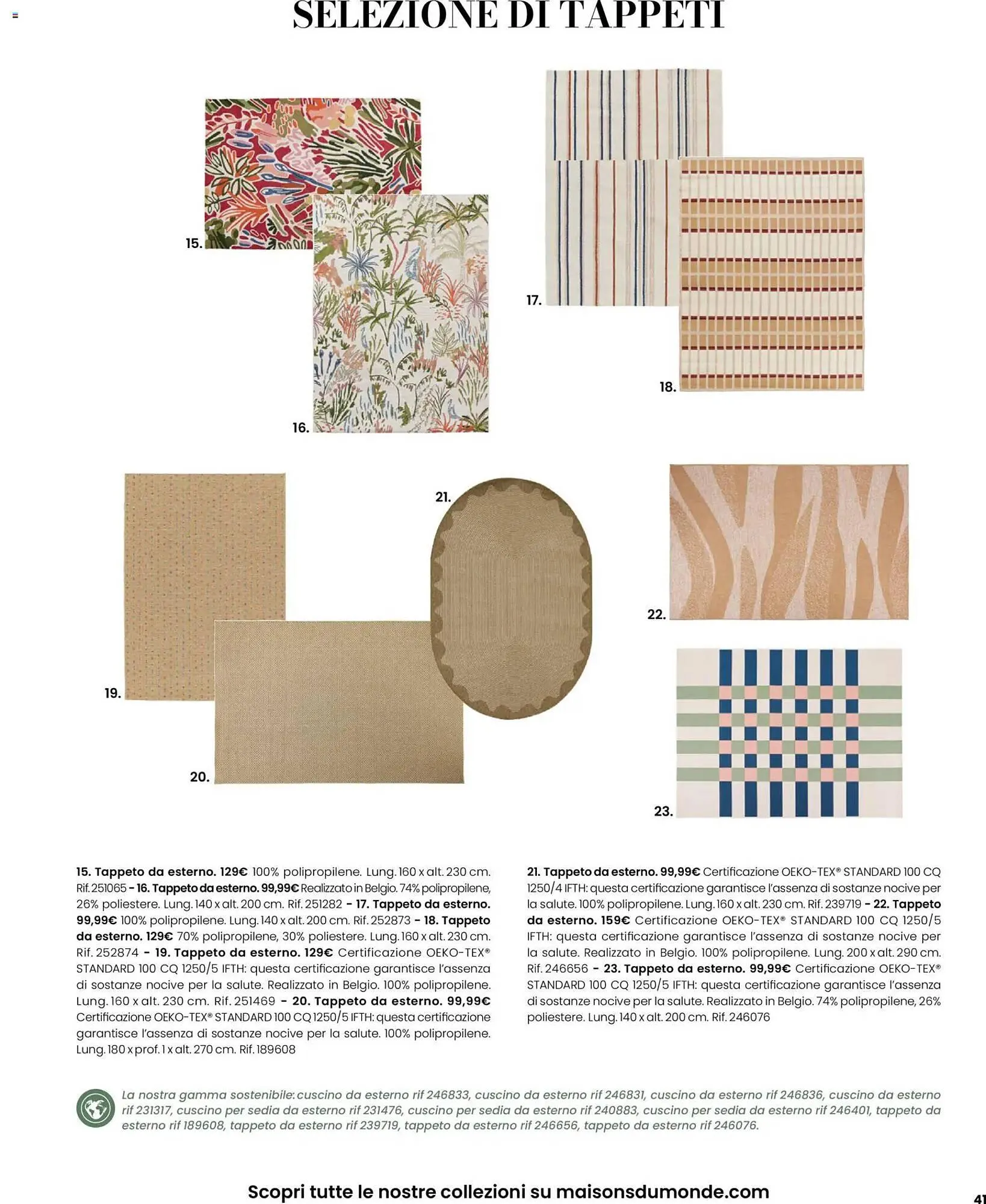 Volantino Maisons du Monde da 12 marzo a 30 settembre di 2026 - Pagina del volantino 41