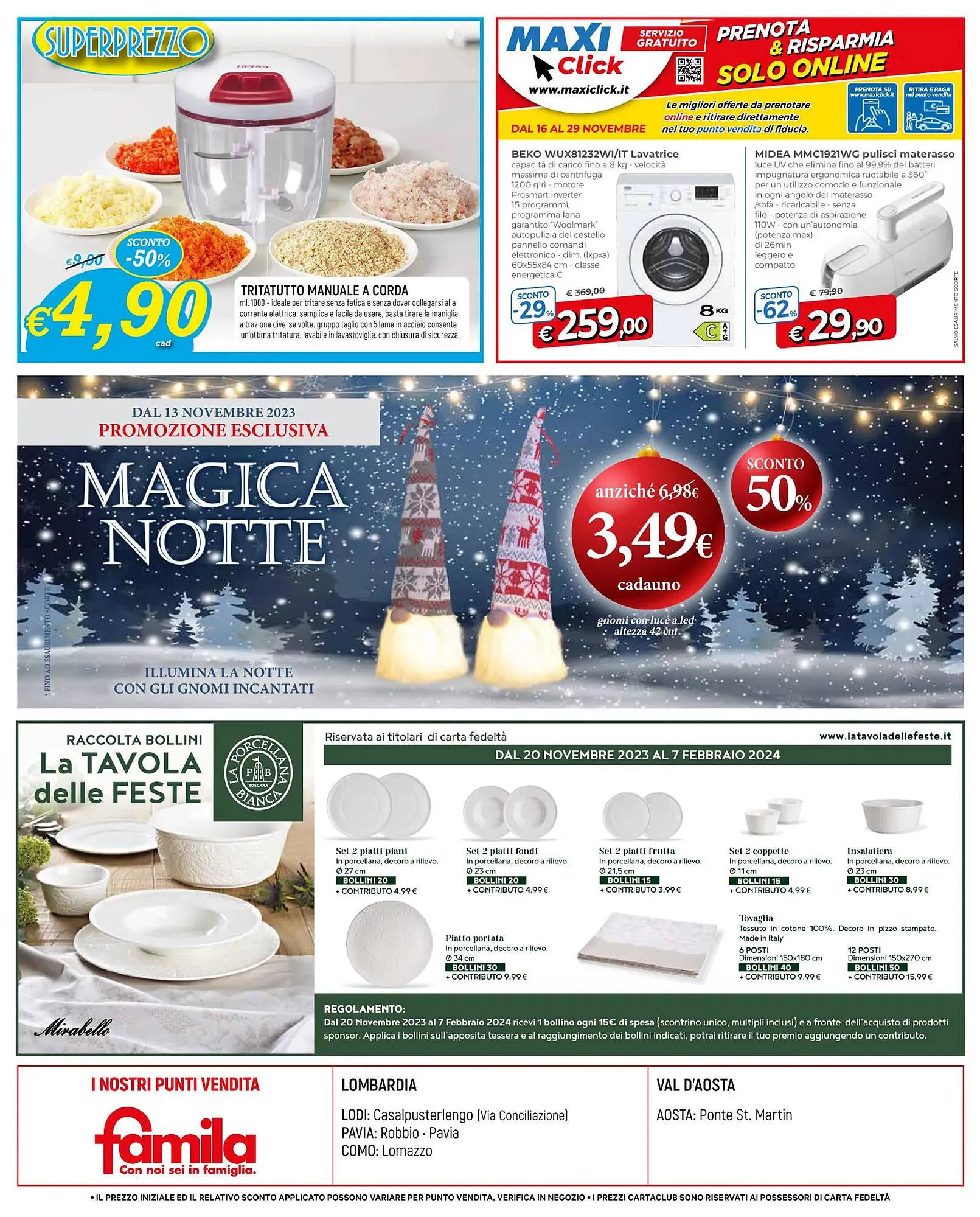 Volantino Famila da 16 novembre a 29 novembre di 2023 - Pagina del volantino 24
