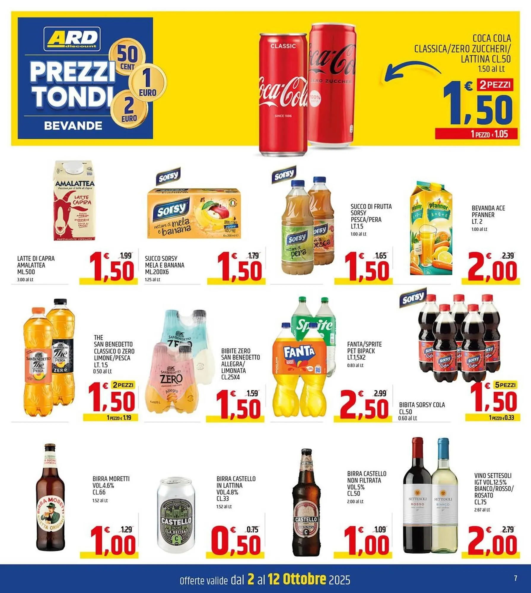 Volantino Ard Discount da 2 ottobre a 12 ottobre di 2025 - Pagina del volantino 7