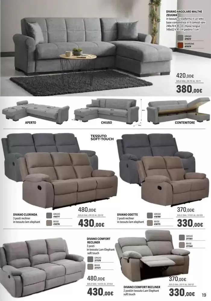 Catalogo mobile 2025 da 3 ottobre a 30 aprile di 2025 - Pagina del volantino 10