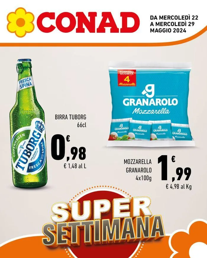 Super settimana da 22 maggio a 29 maggio di 2024 - Pagina del volantino 1