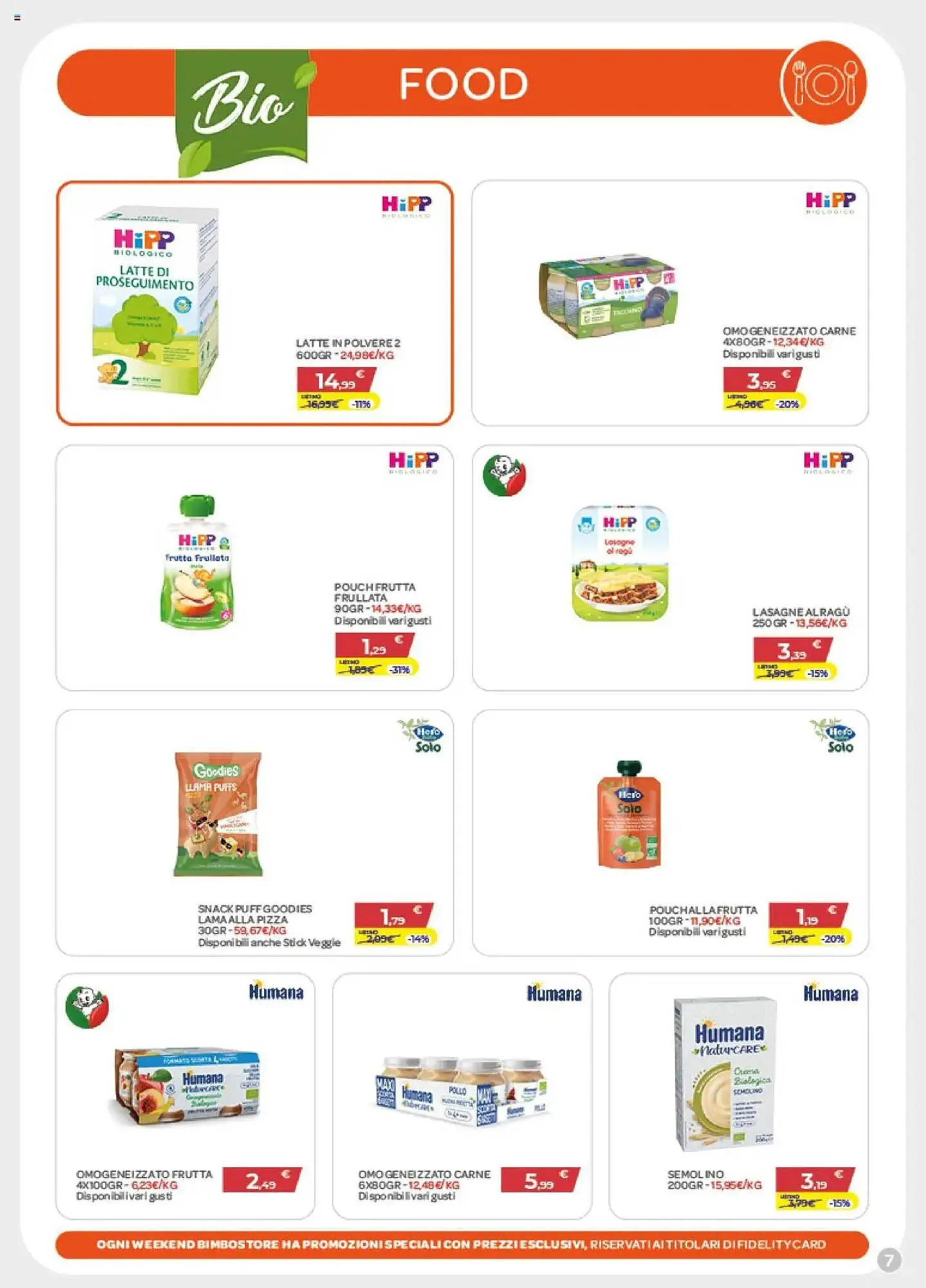 Volantino Bimbo Store da 4 aprile a 29 aprile di 2025 - Pagina del volantino 7