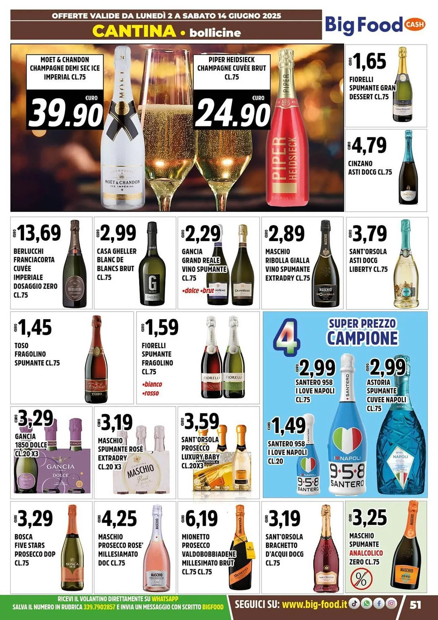Volantino Big Food da 2 giugno a 14 giugno di 2025 - Pagina del volantino 51