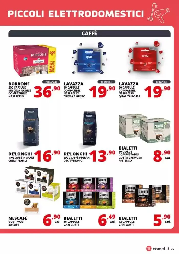 Speciale Piccoli Elettrodomestici da 7 marzo a 19 marzo di 2025 - Pagina del volantino 25