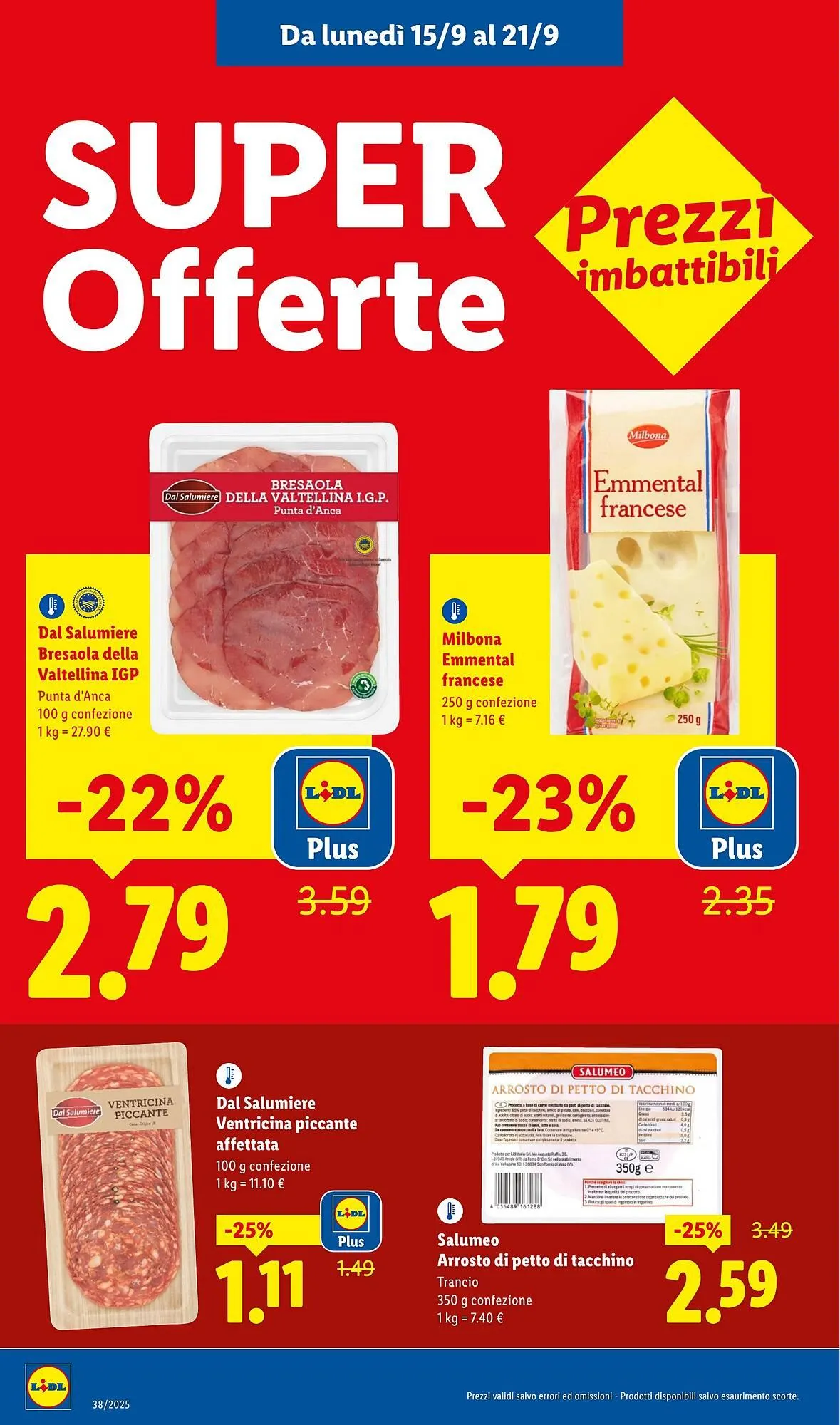 Volantino Lidl da 15 settembre a 21 settembre di 2025 - Pagina del volantino 14